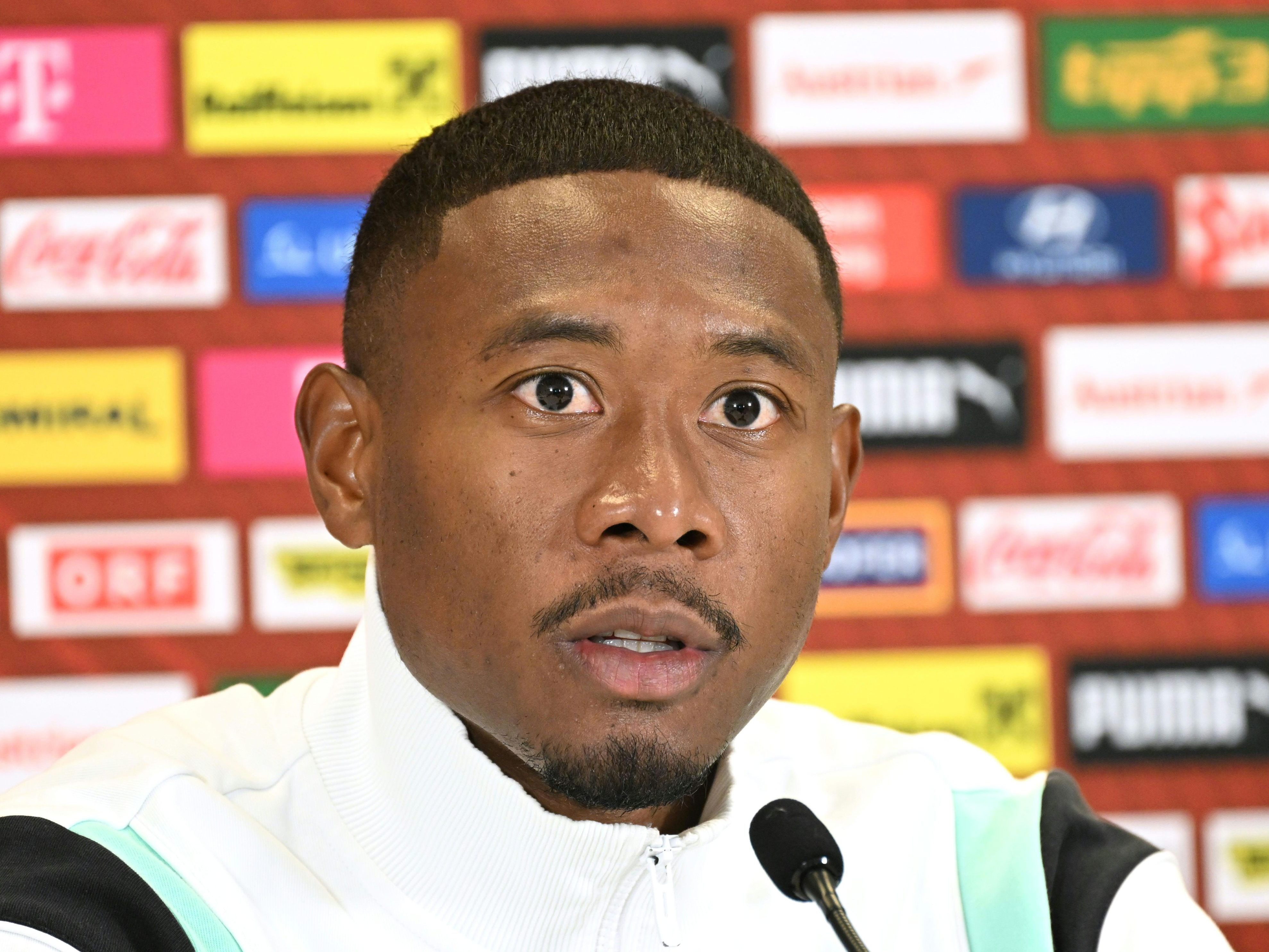 Der gesperrte Alaba fehlte beim ÖFB-Training.