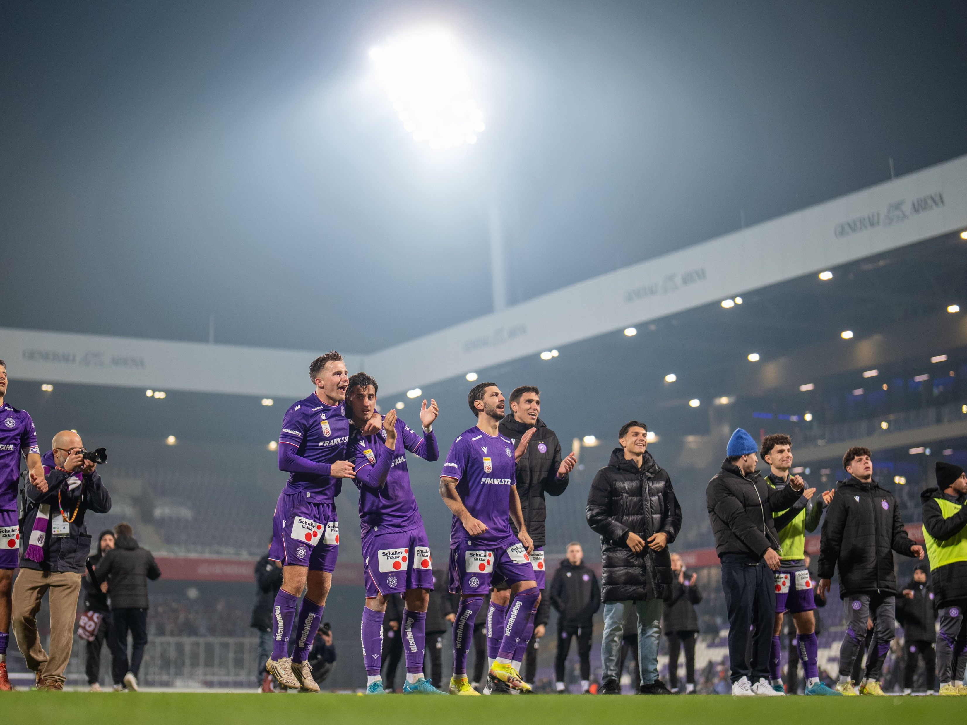 Austria Wien setzte sich gegen GAK durch.