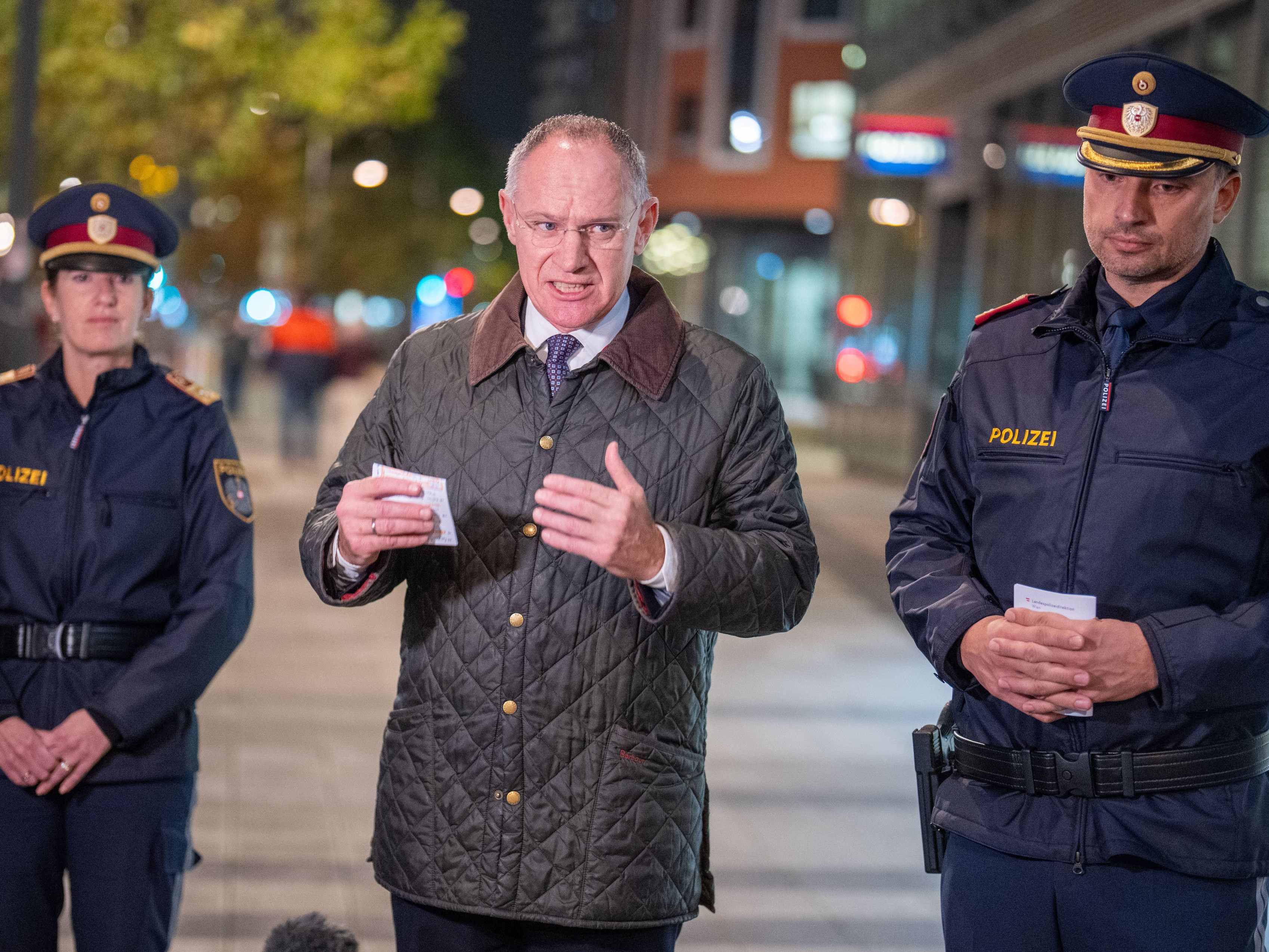 Karner war bei einem "fremdenpolizeilichem Planquadrat" am Hauptbahnhof.