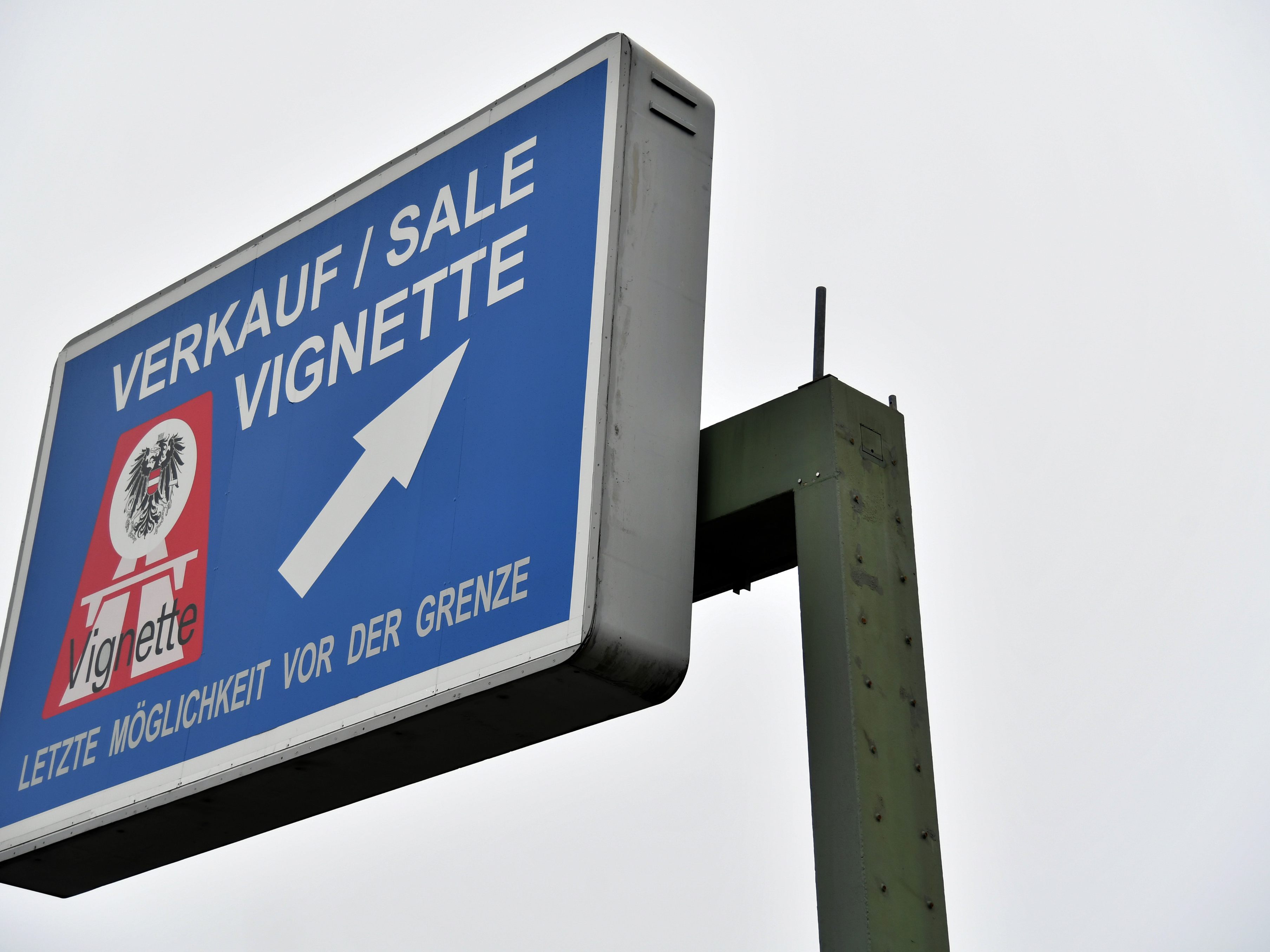 Die Klebevignette hat bald ausgedient.