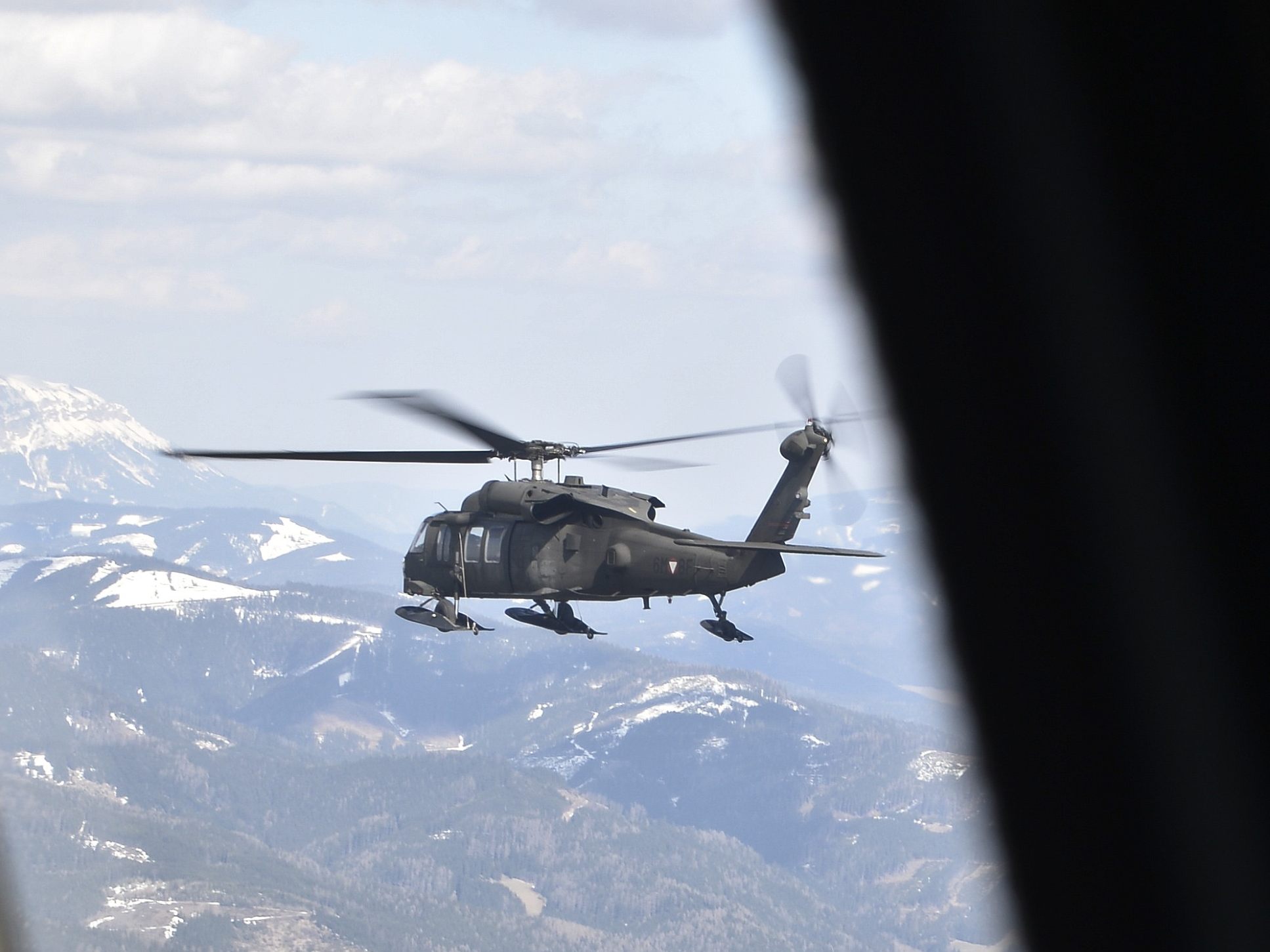 Ein Bundesheer-Hubschrauber ist notgelandet.