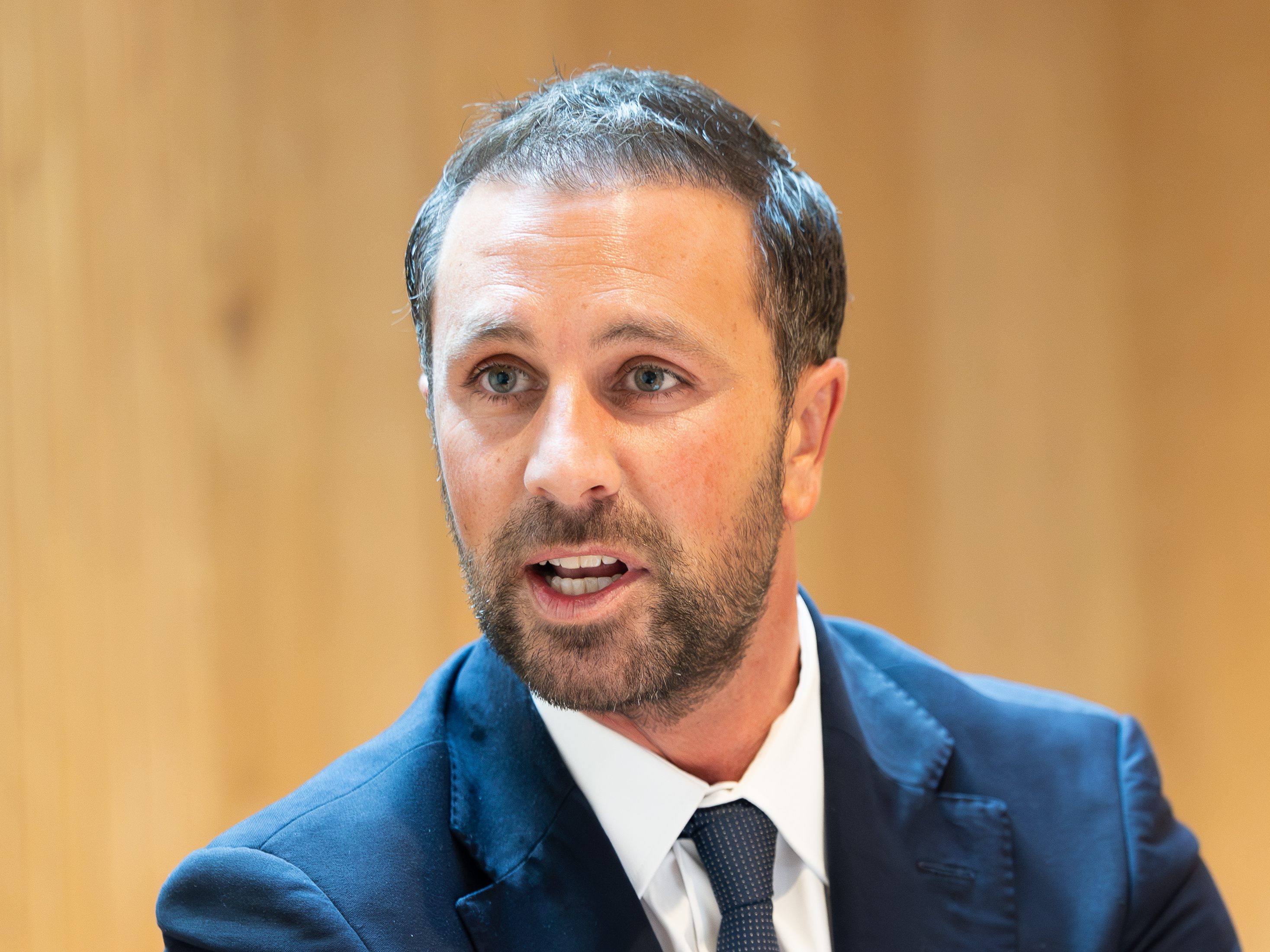 Dornauer (im Bild) hatte Lob für Platter übrig.