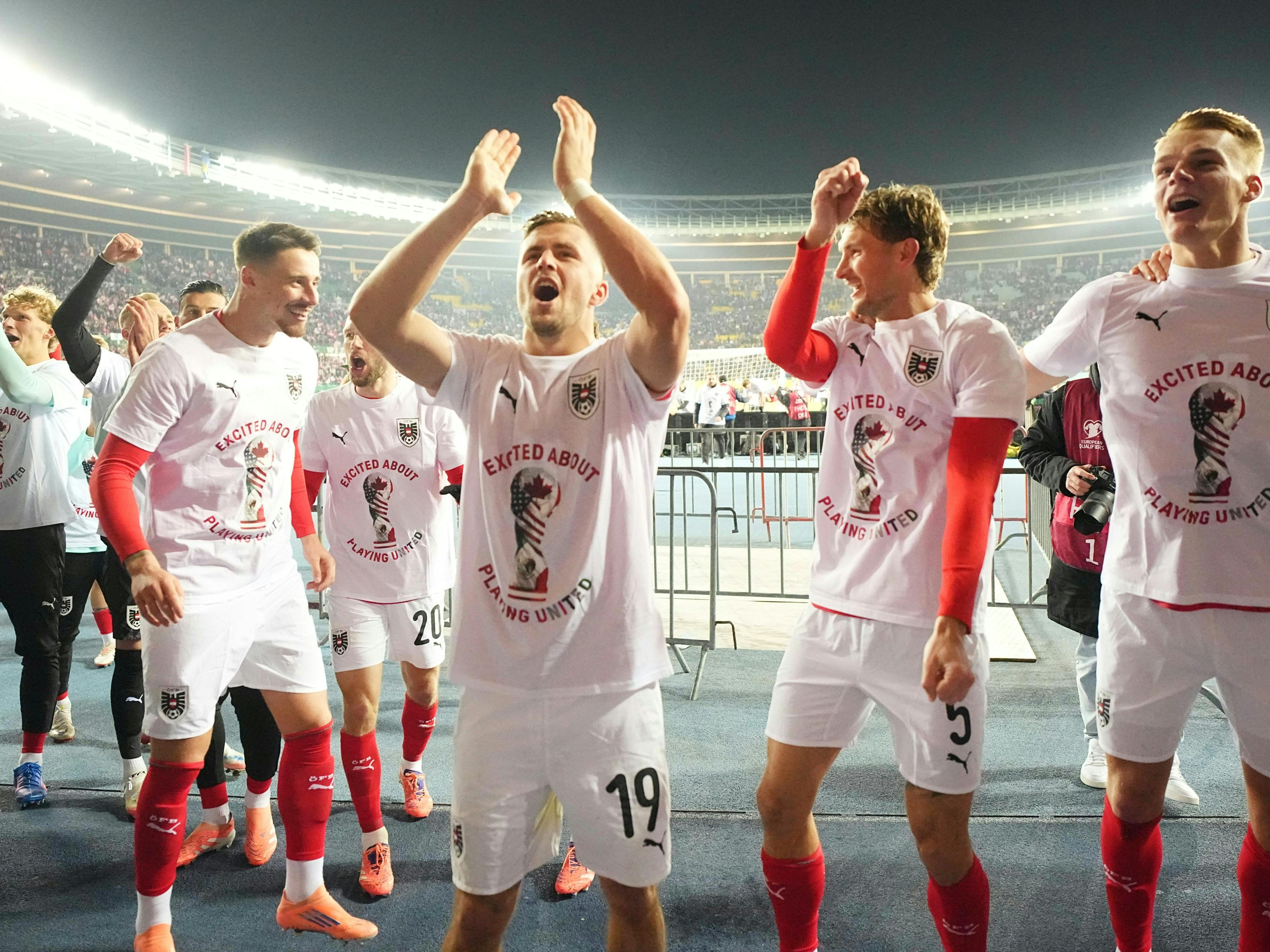 Spiel für die Ewigkeit: Österreich beendet die WM-Quali dank einem Remis gegen Bosnien auf Platz eins.