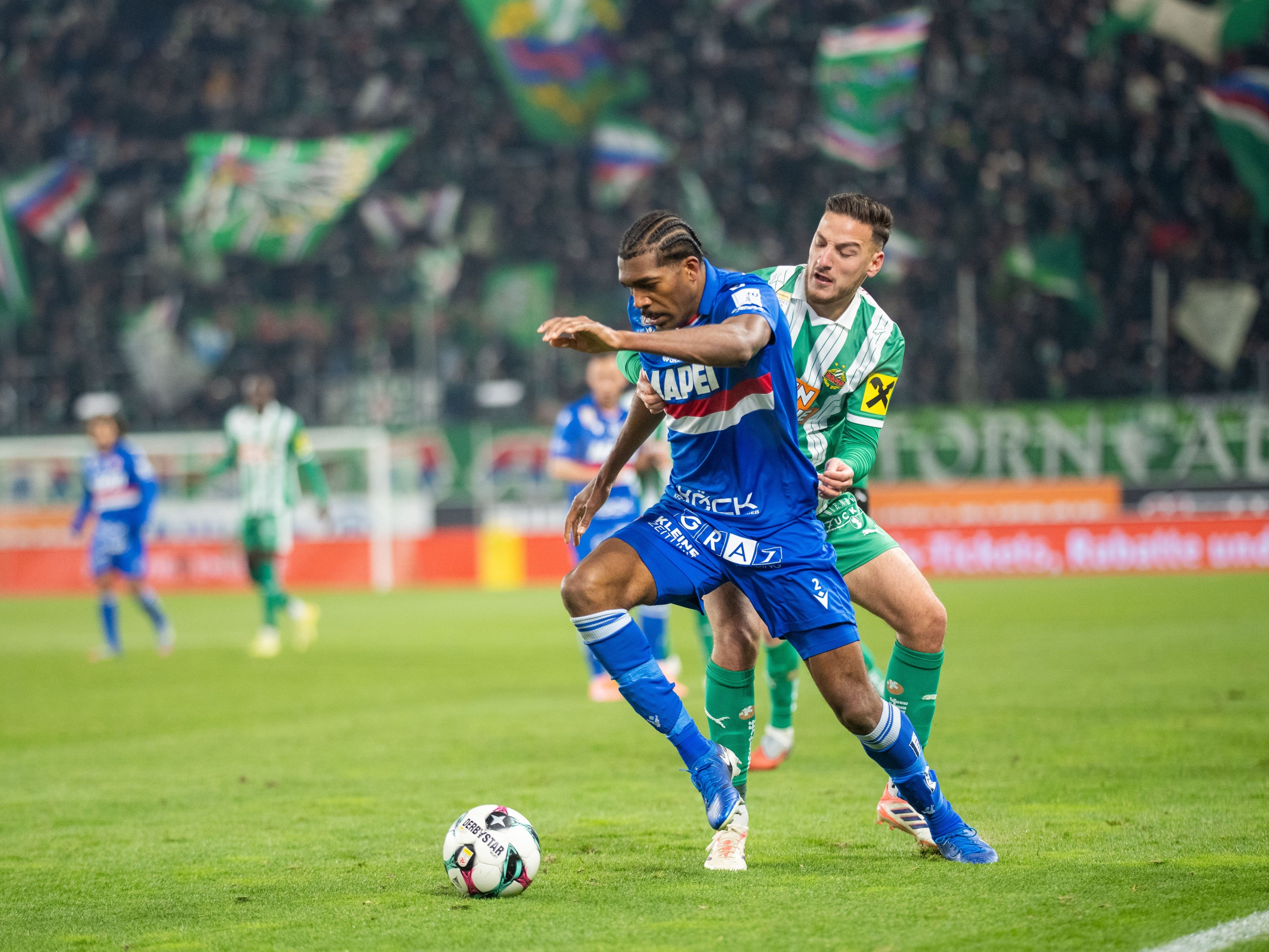 Rapid zog gegen den GAK den Kürzeren.