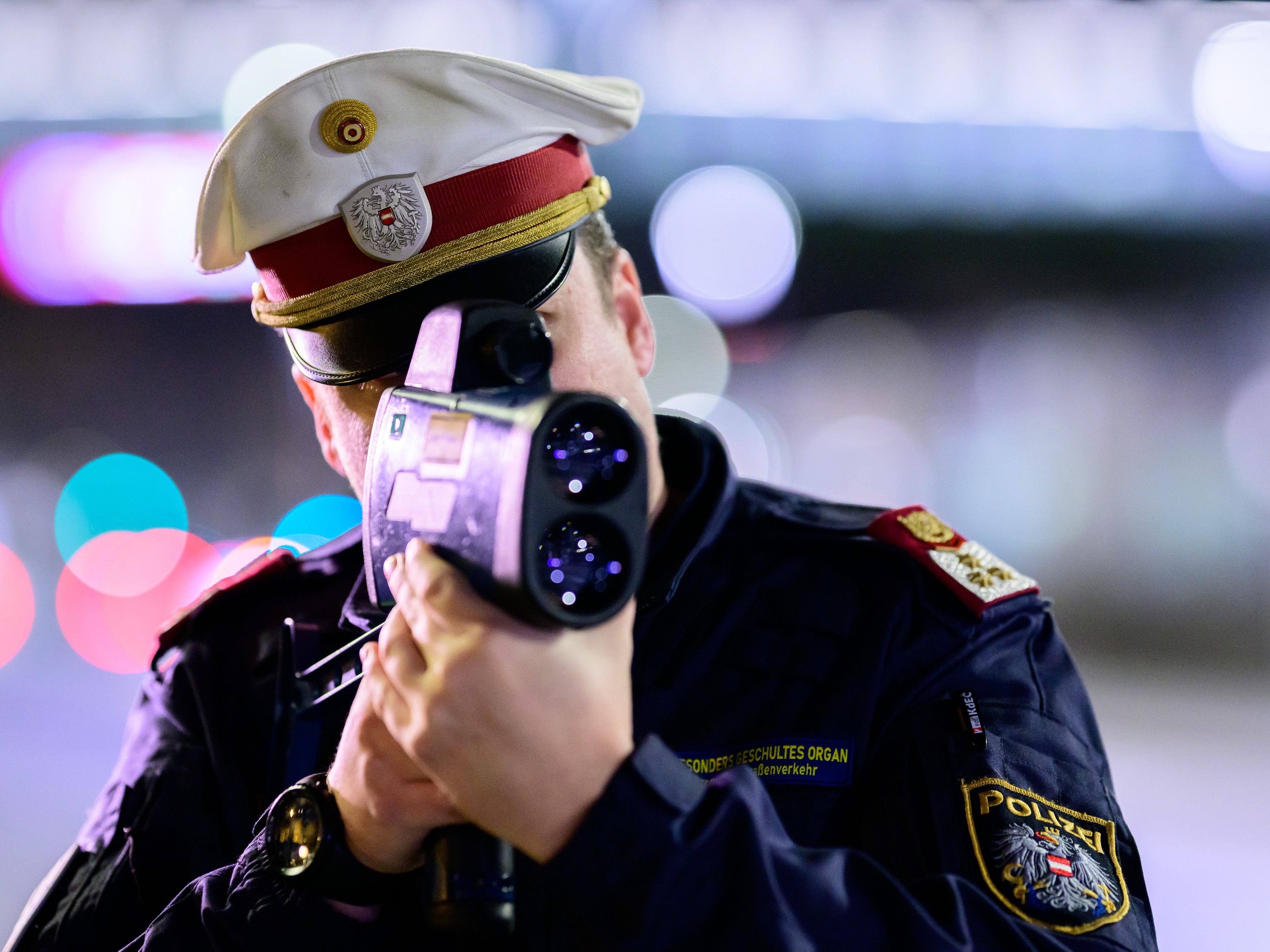 Vier Temposünder wurden von der Polizei geschnappt.