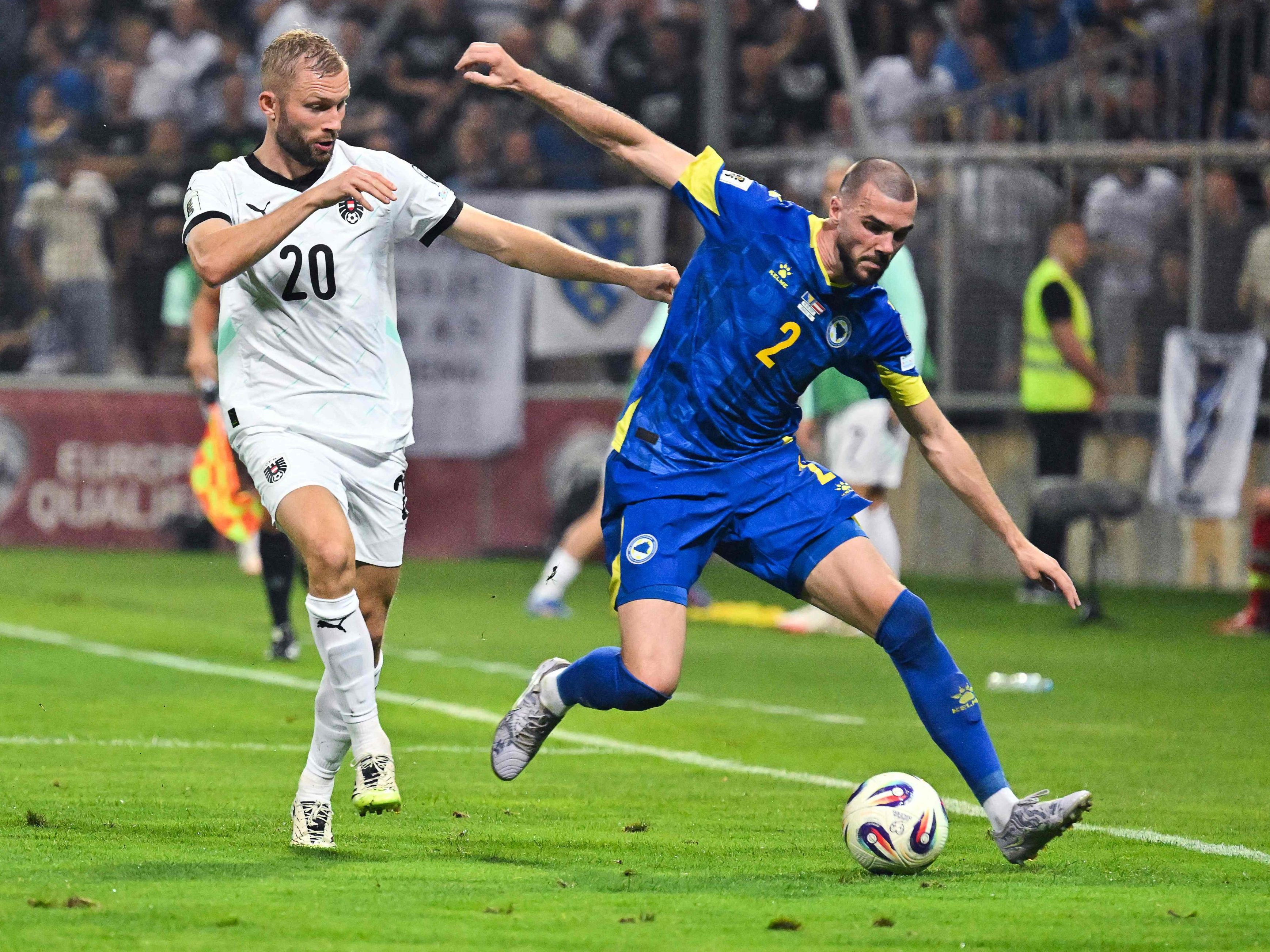 Österreich und Bosnien-Herzegowina machen den Gruppensieg in Gruppe H im direkten Duell unter sich aus. Das Hinspiel endete 2:1 für das ÖFB-Team.