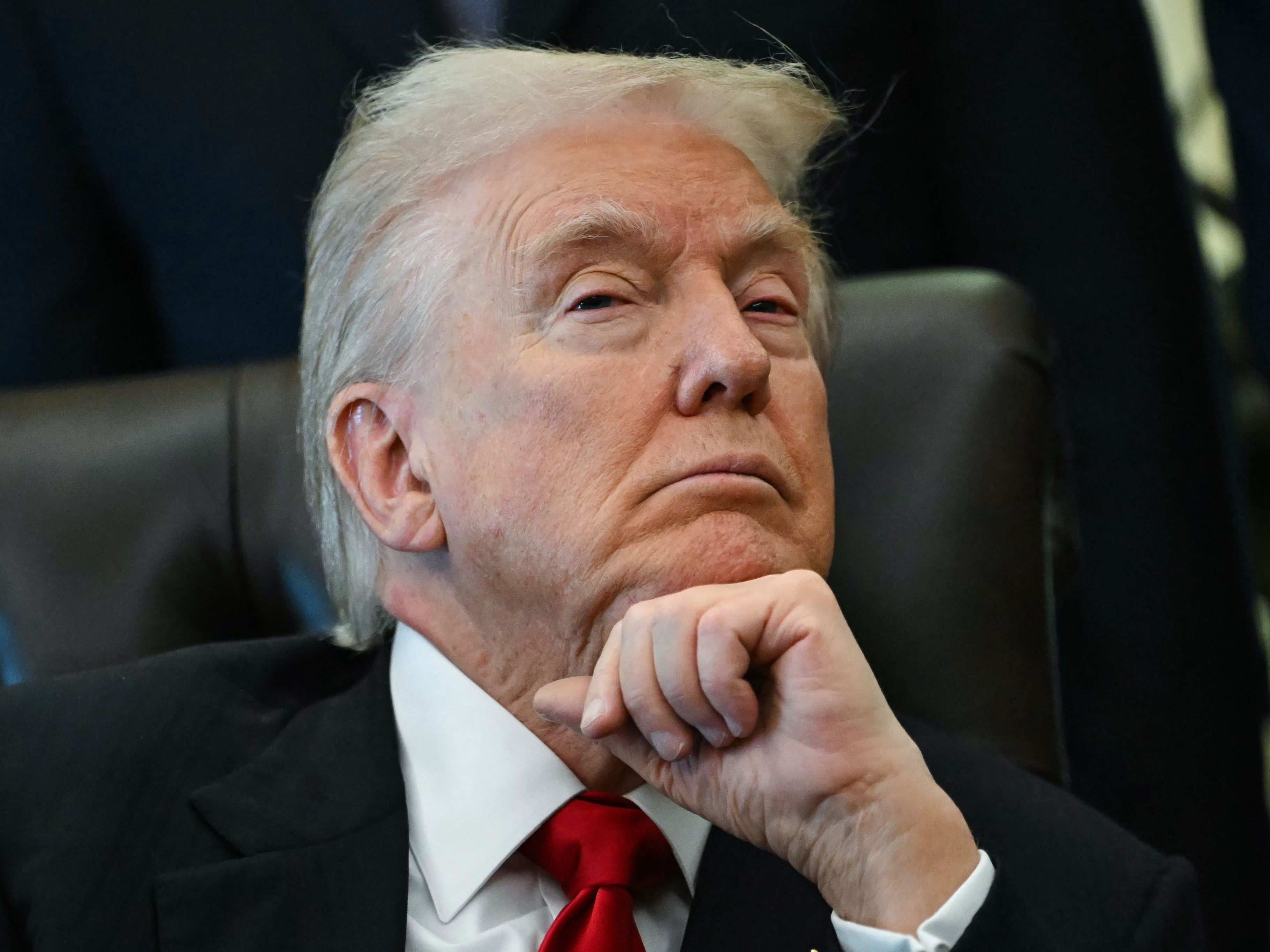 Präsident Trump ist zur Trauerfeier für Dick Cheney nicht geladen.