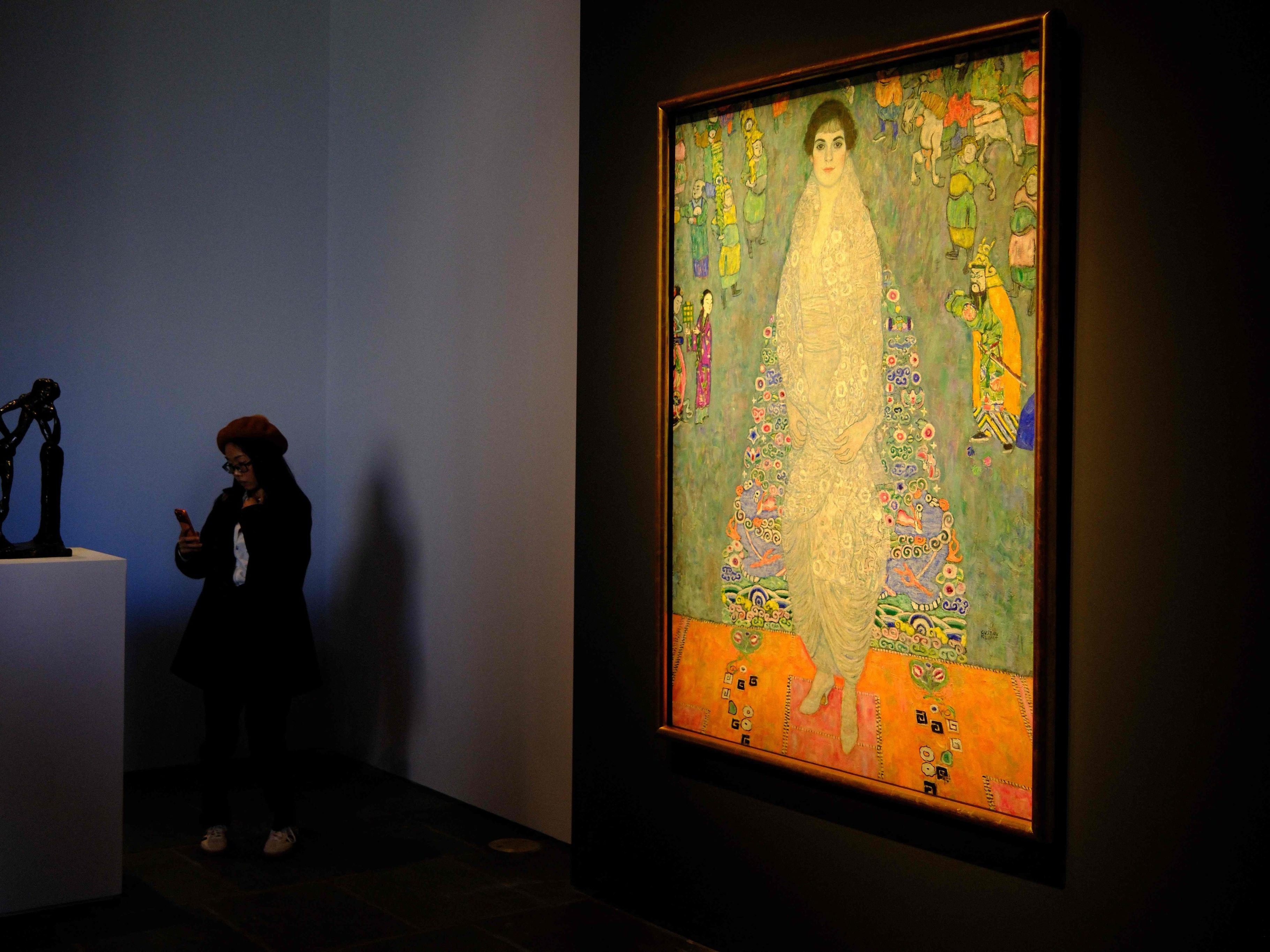 Das "Bildnis Elisabeth Lederer" von Gustav Klimt erzielte bei einer Auktion in New York ein Rekordergebnis.