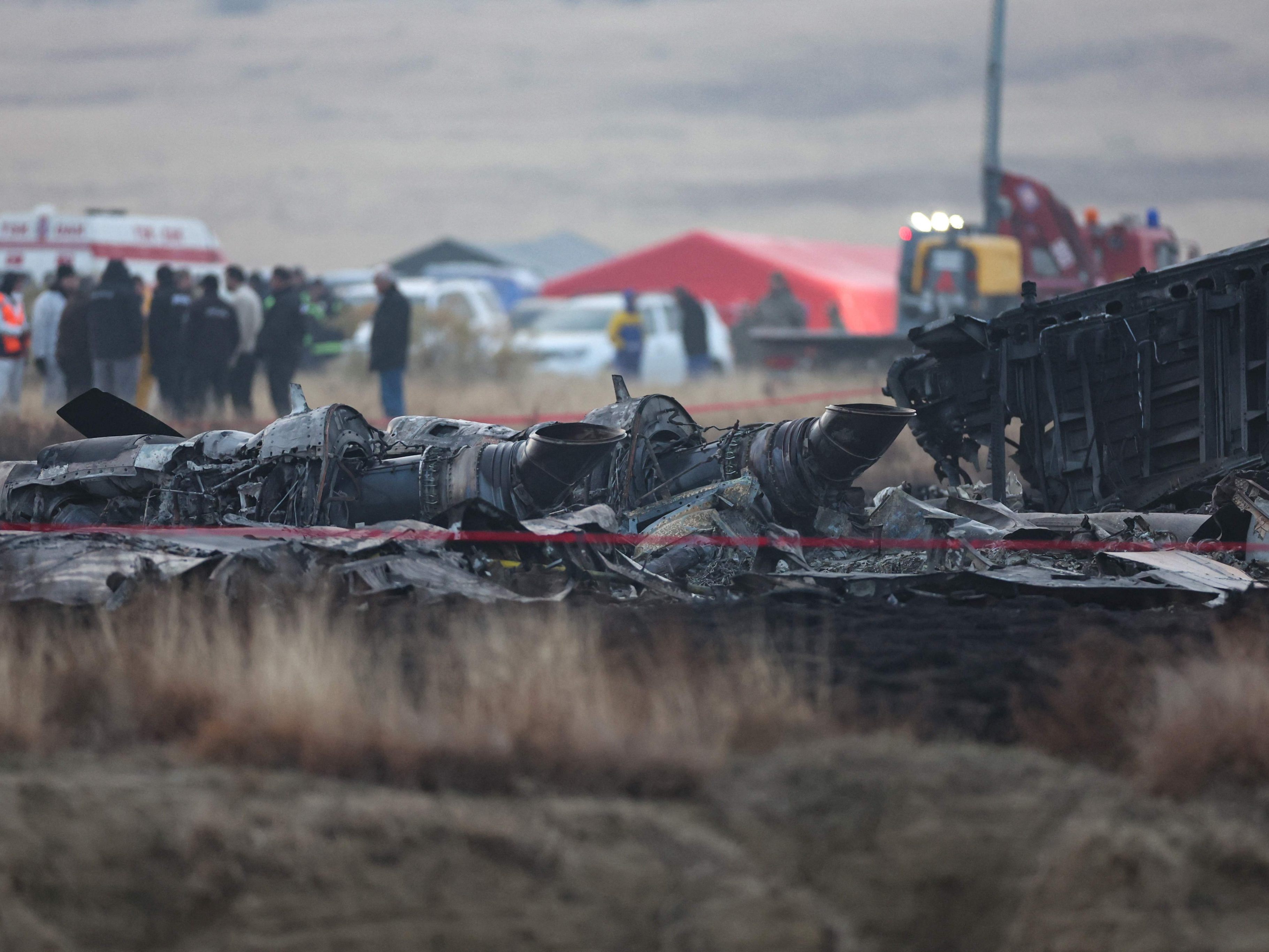 20 türkische Soldaten bei Militärflugzeug­absturz nahe Aserbaidschan getötet