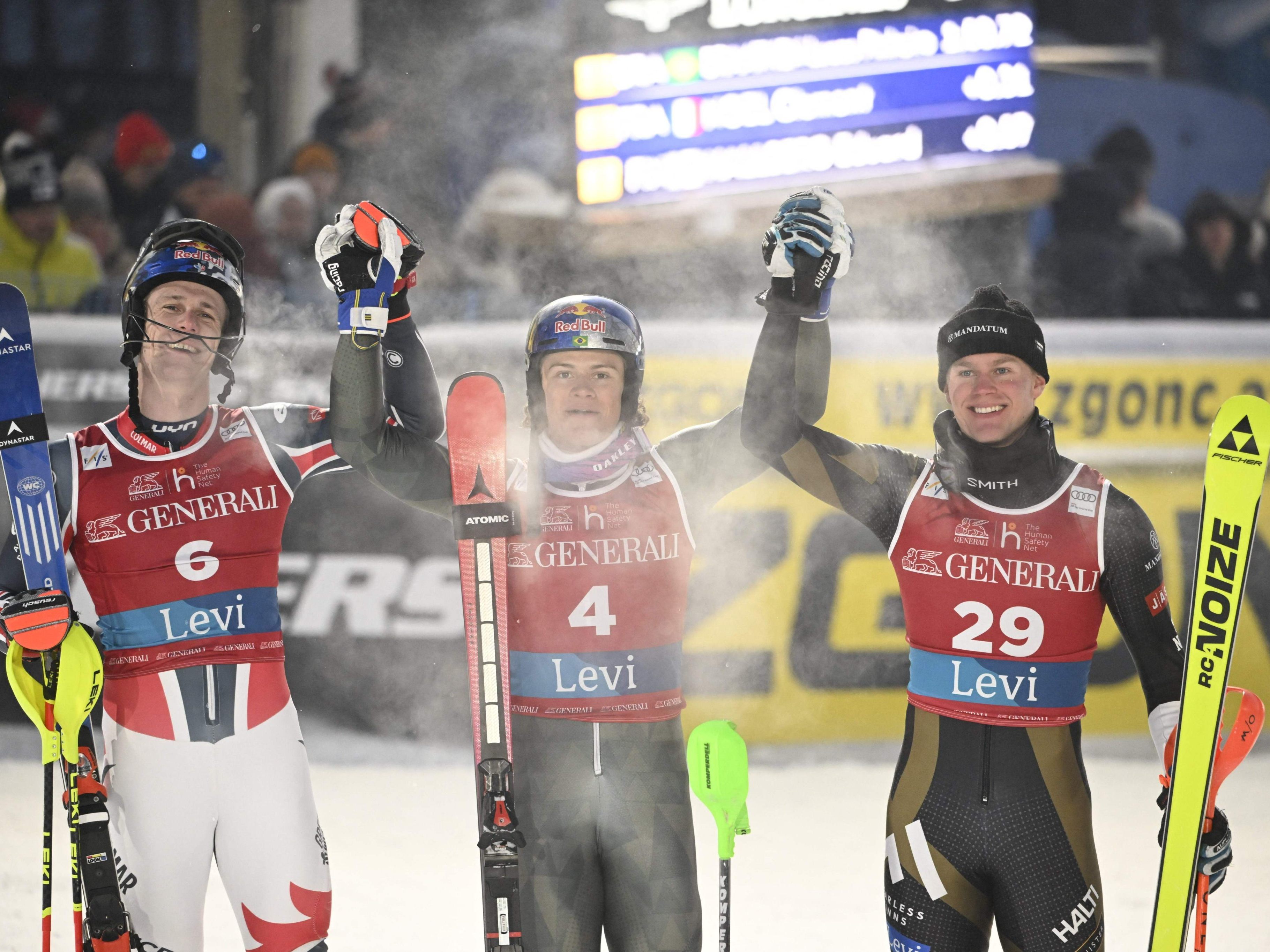 Historischer Sieg für Lucas Pinheiro Braathen in Levi.