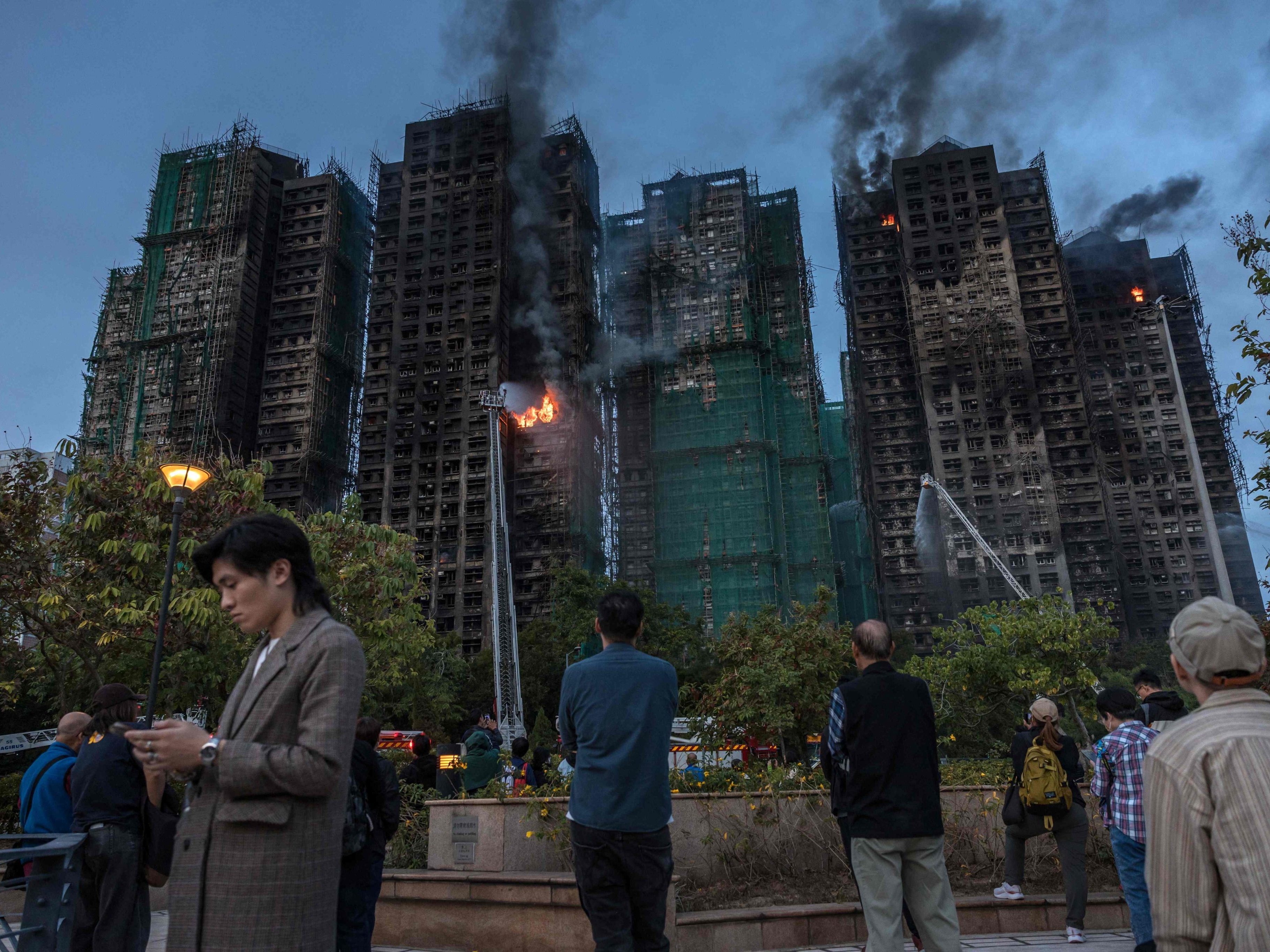 Größter Brand seit 80 Jahren in Hongkong