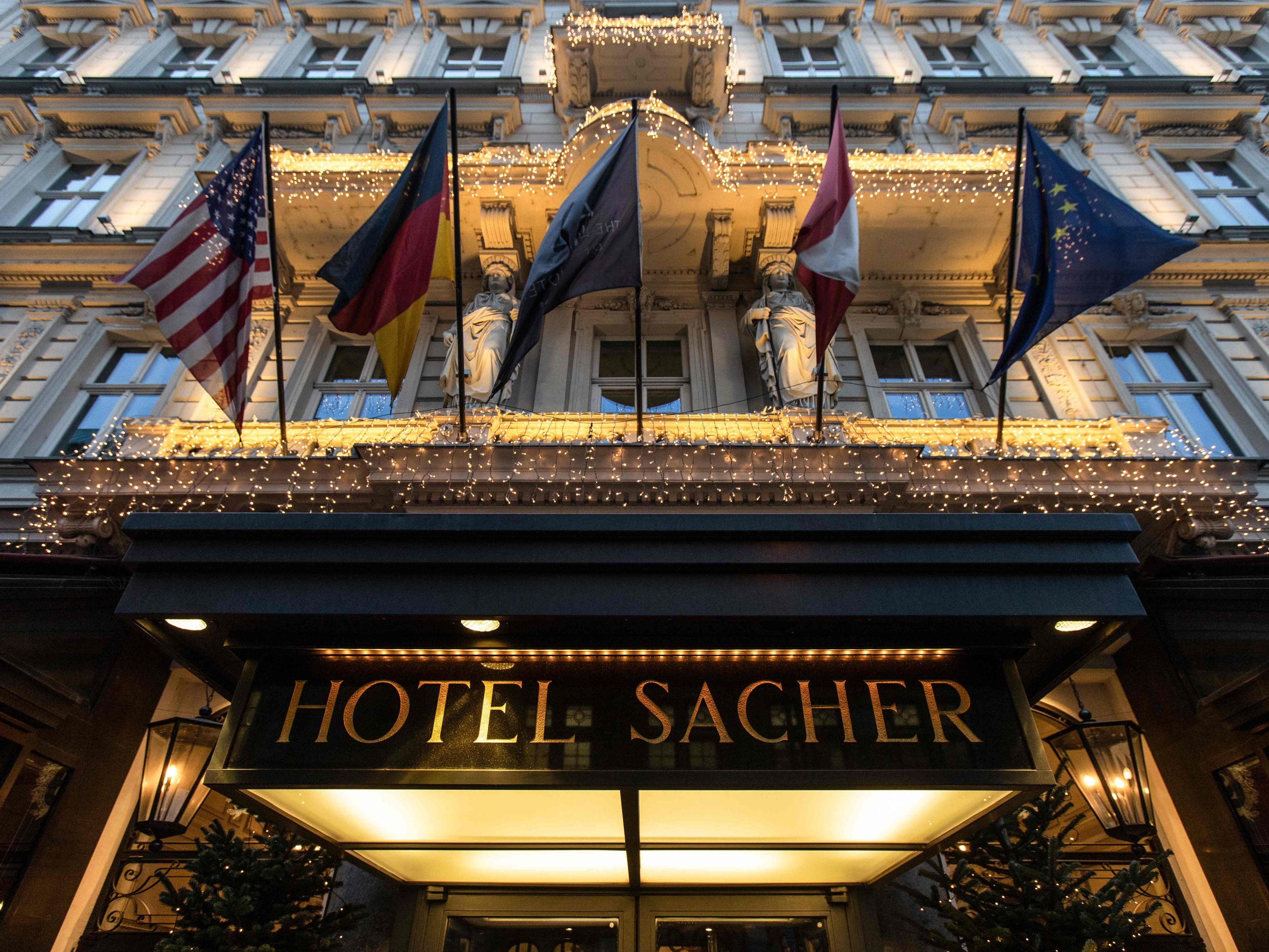 Das Hotel Sacher ist unter den besten Hotels der Welt.
