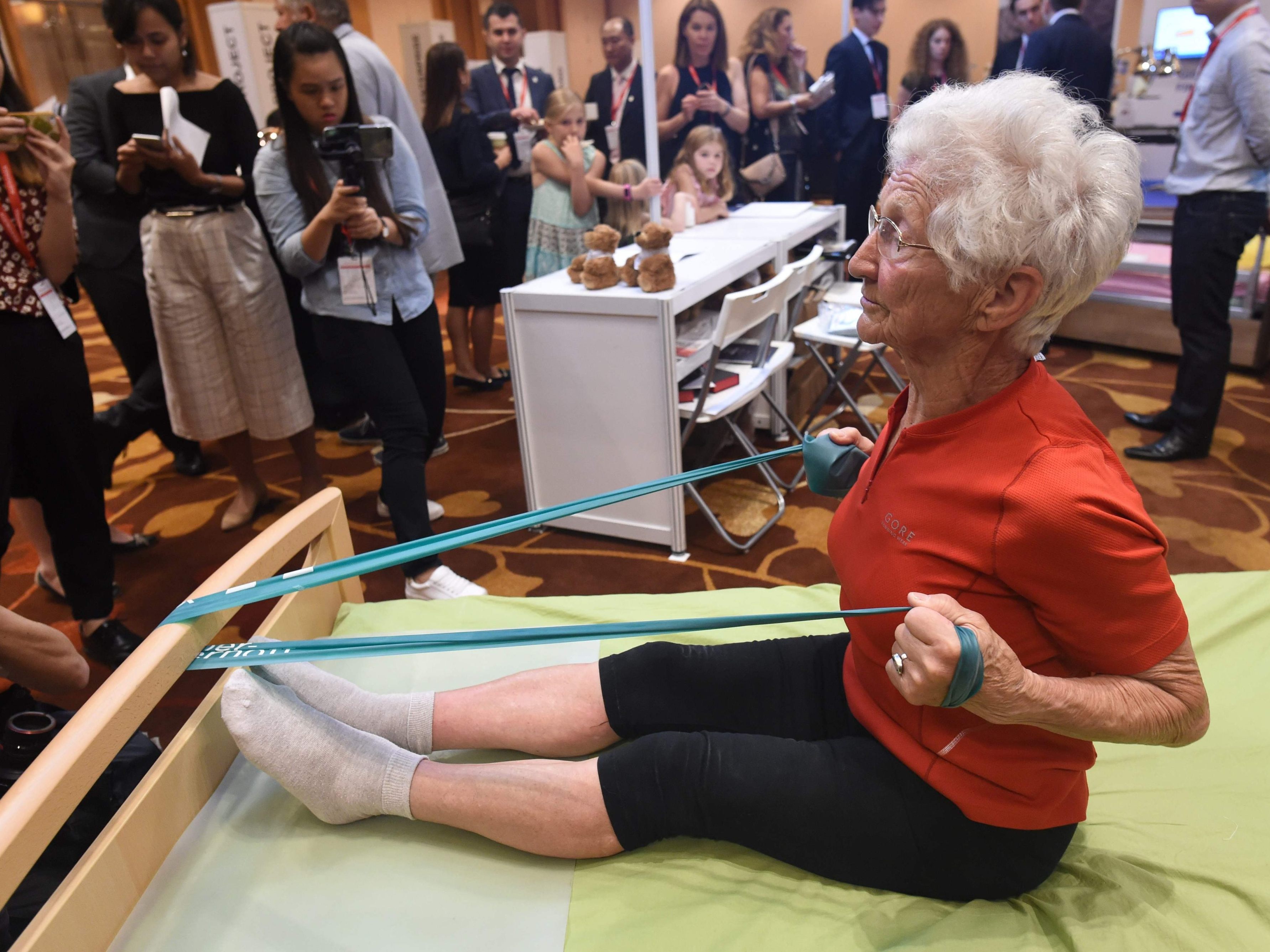 Spätstarterin wird zur Legende