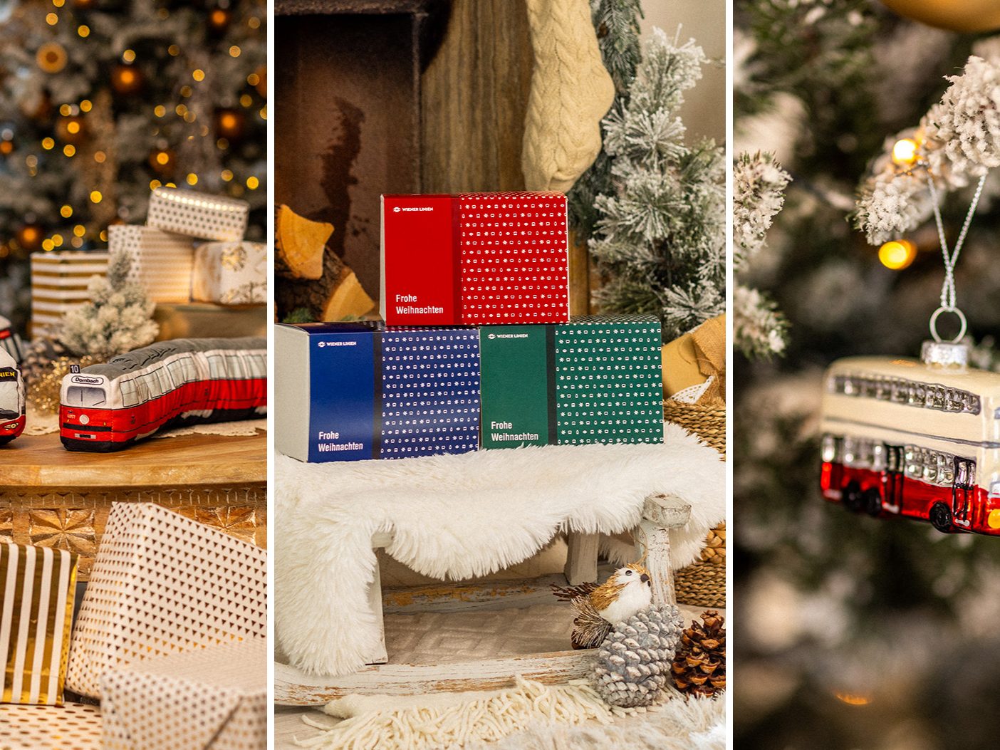 Wiener Linien unterm Weihnachtsbaum.