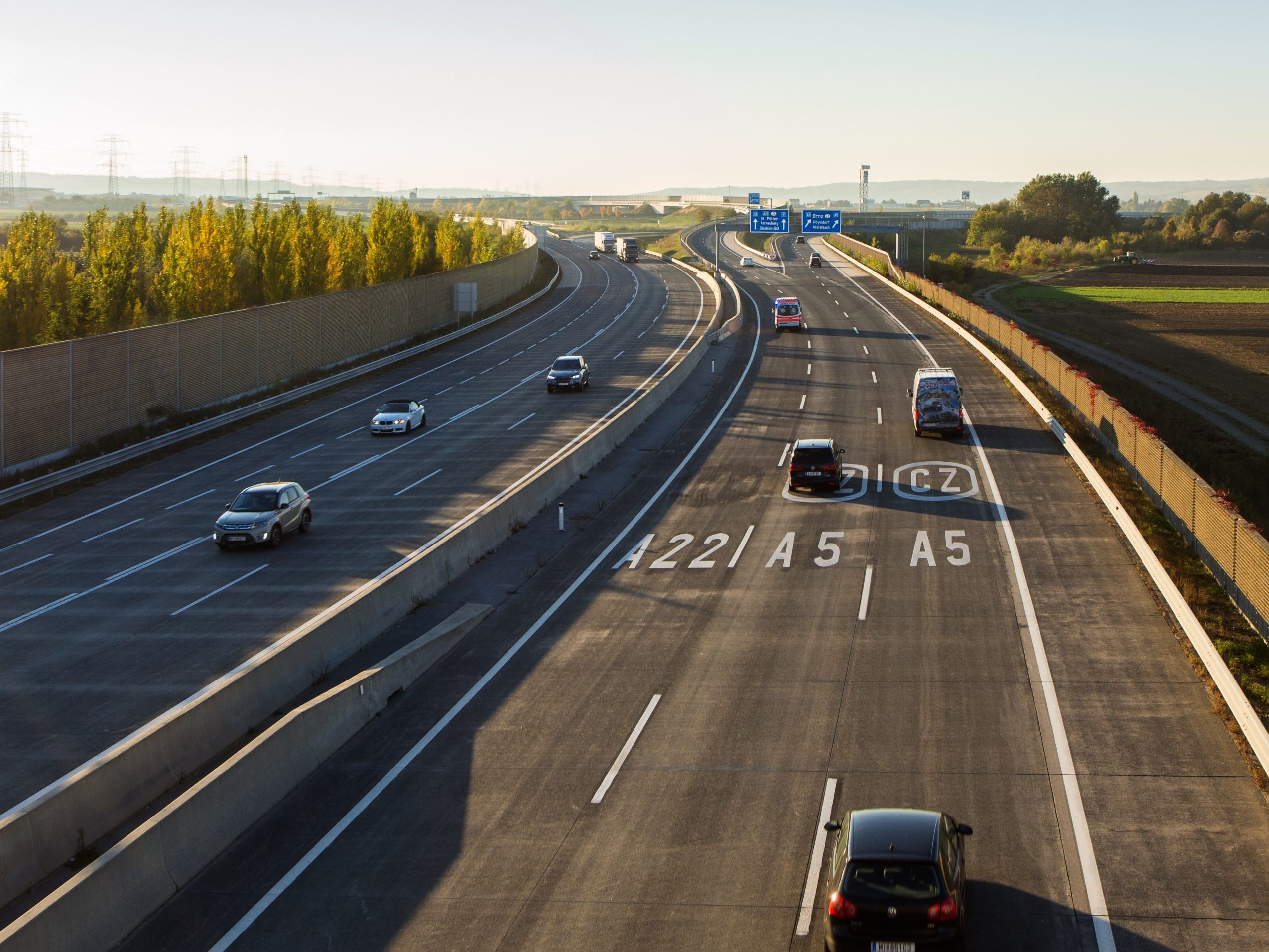 Zwischen dem Knoten Eibesbrunn und der Anschlussstelle Seyring kommt es zu temporären Sperren.