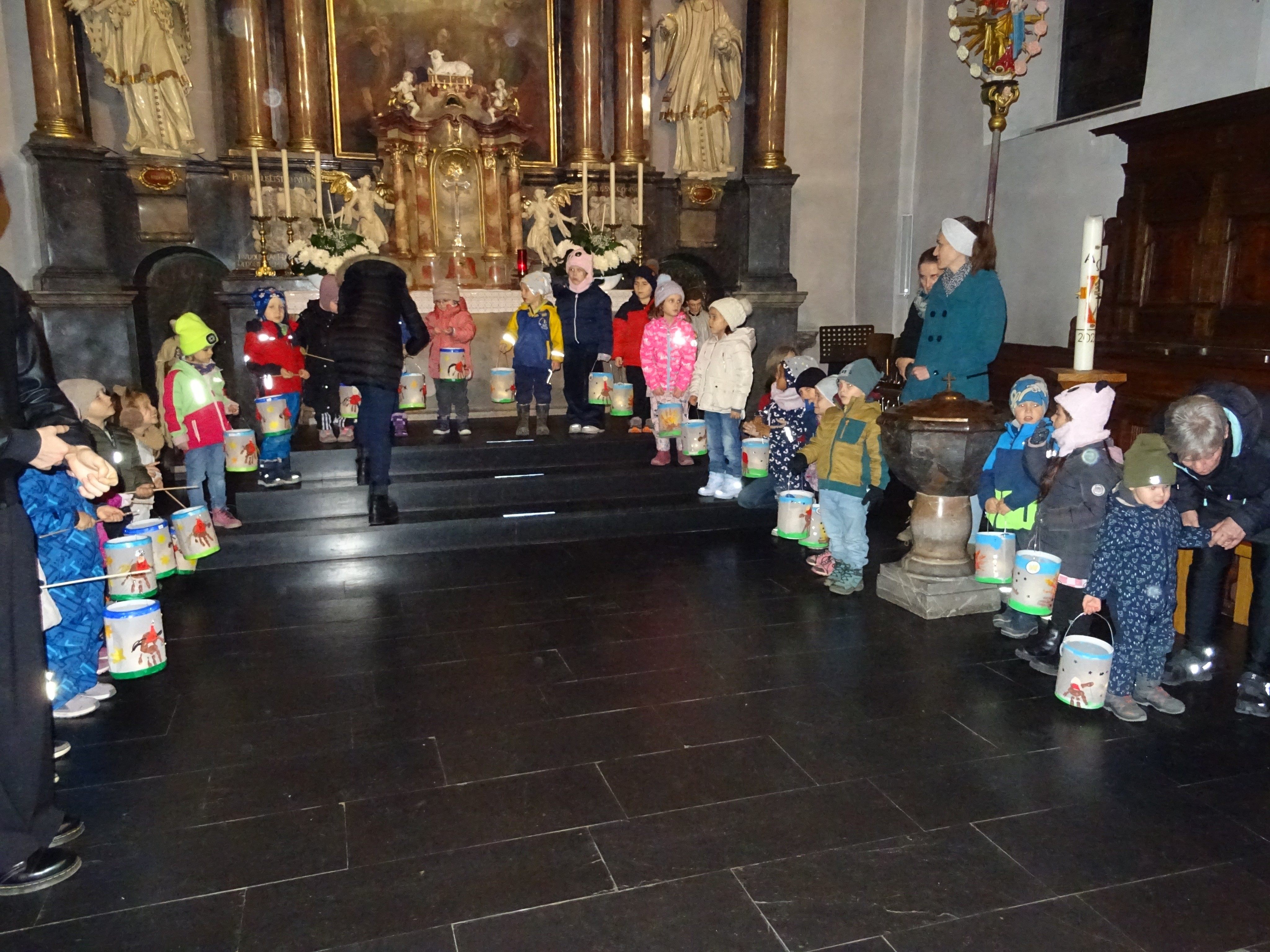 St. Martinsfest im Kindergarten Bludesch