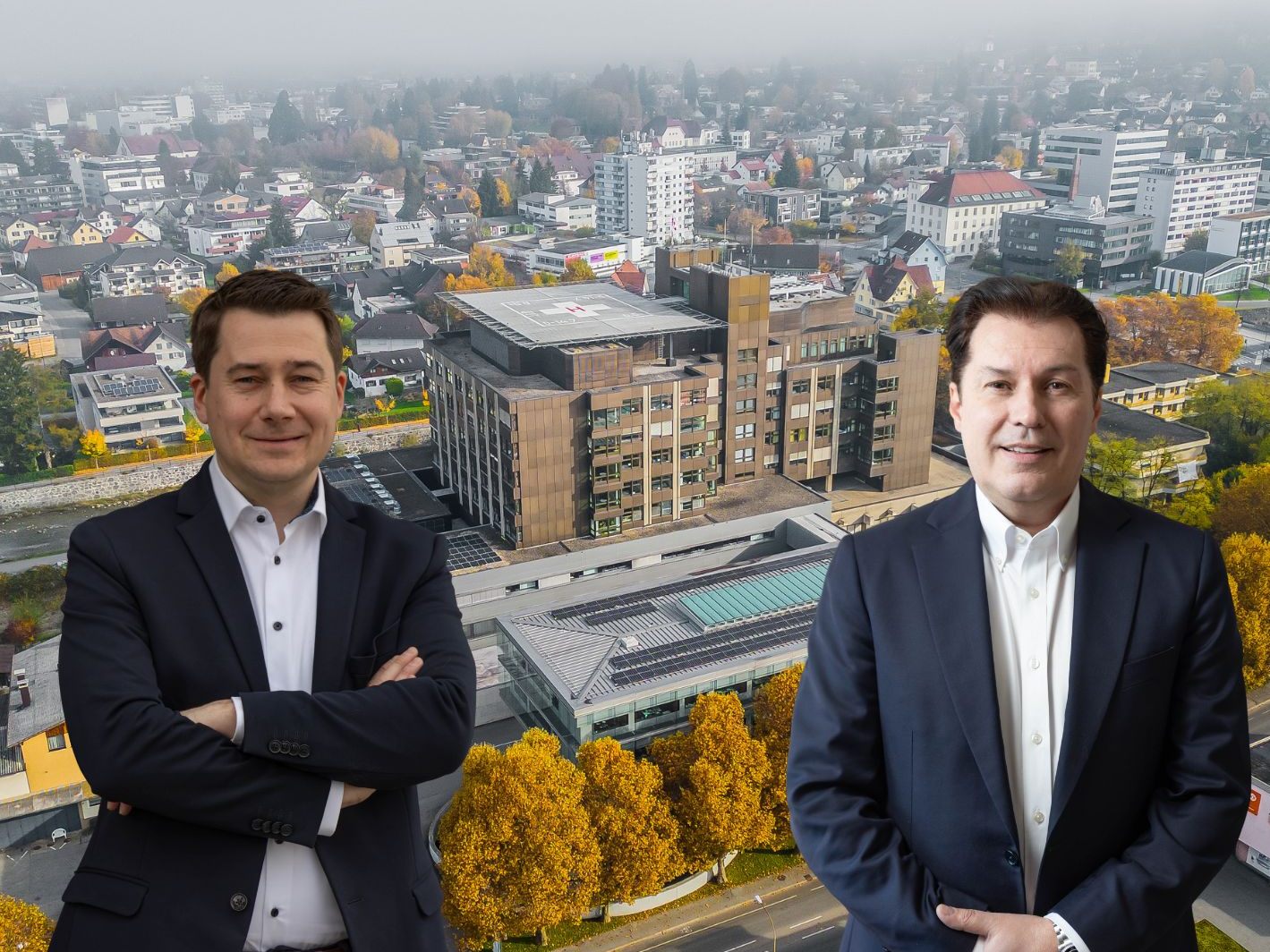 Wie stehen Bürgermeister und Vizebürgermeister von Lustenau zur Geburtsstationen-Debatte?