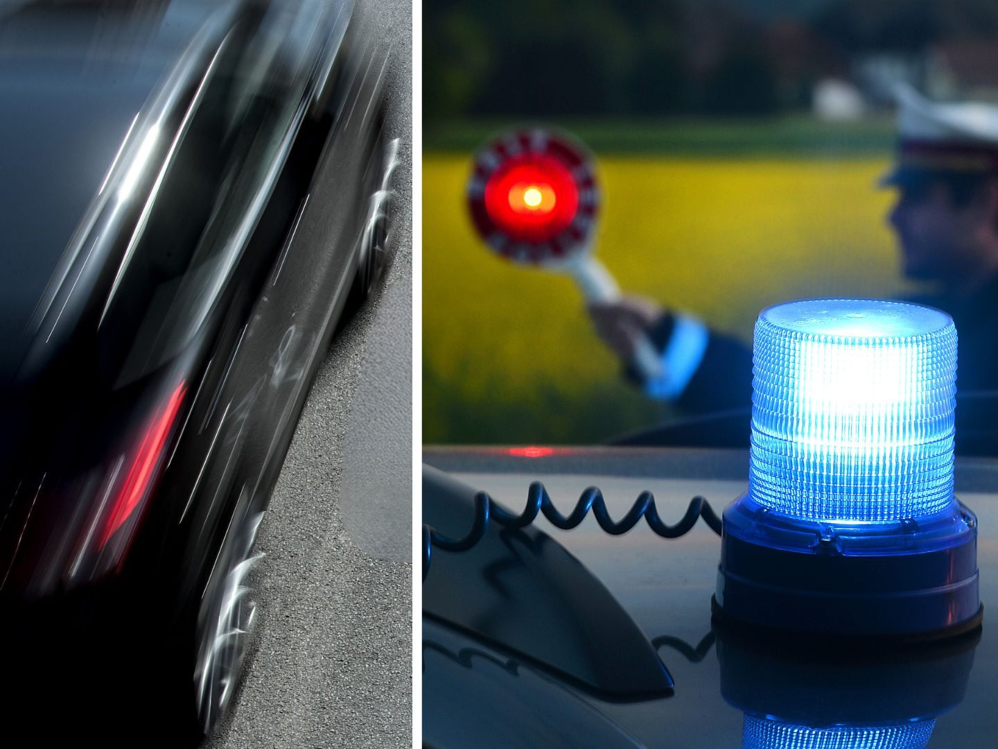 Die Verfolgungsjagd führte von Rankweil über die A14 bis nach Satteins. (Symbolbild)