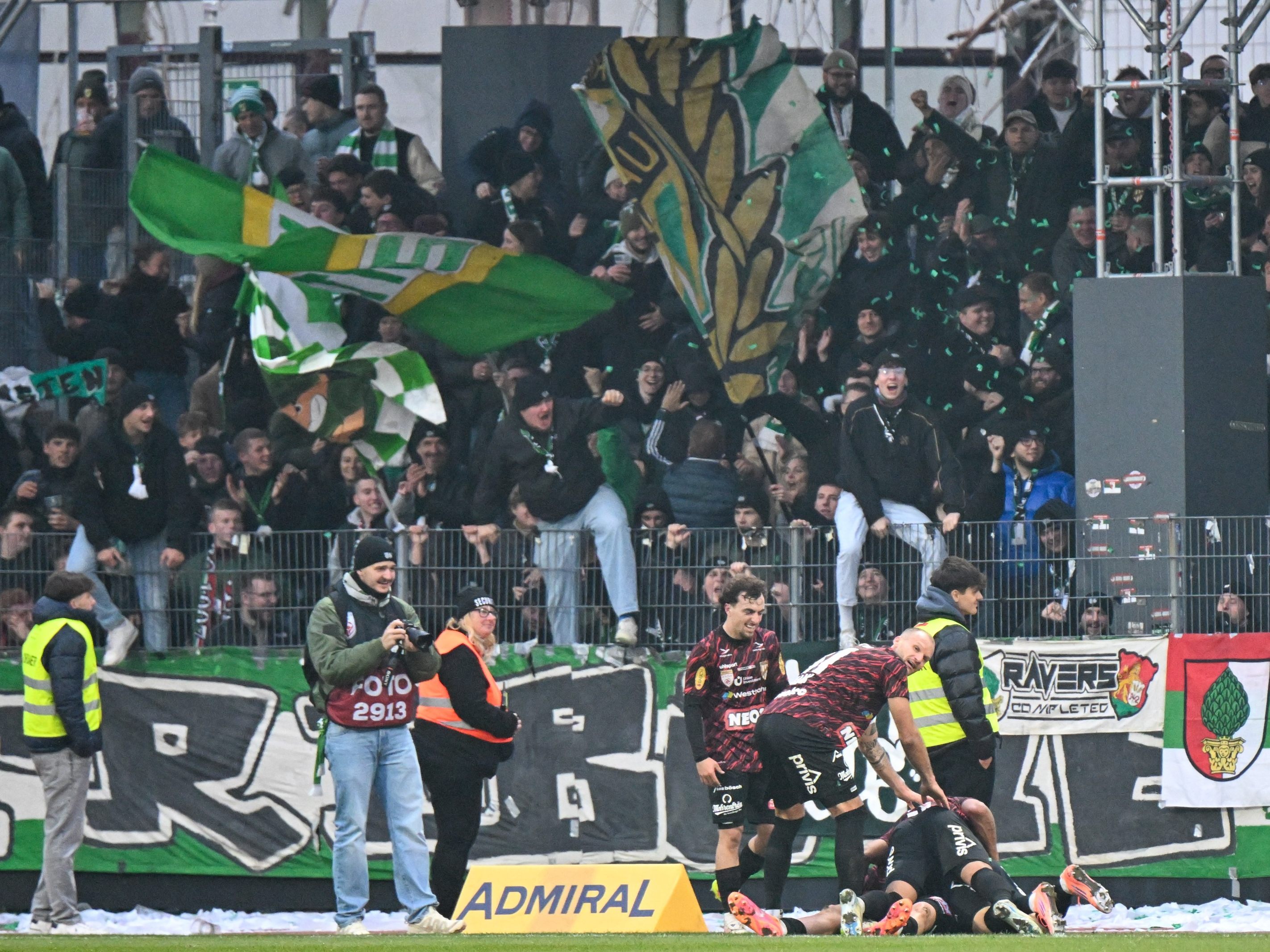 Lustenau holte sich den Sieg im Derby gegen Bregenz