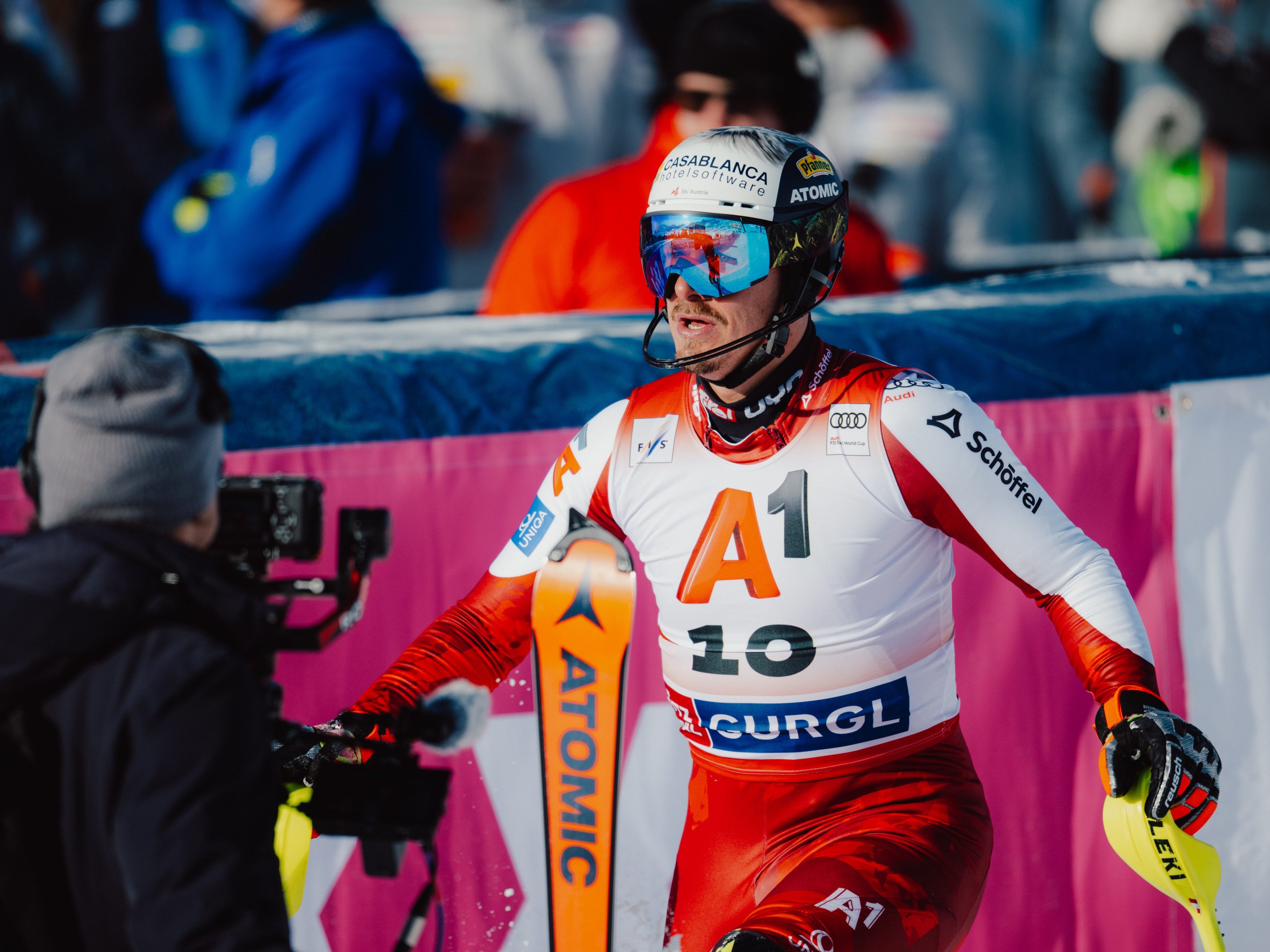 Manuel Feller fuhr in Gurgl nur auf den 27. Platz.