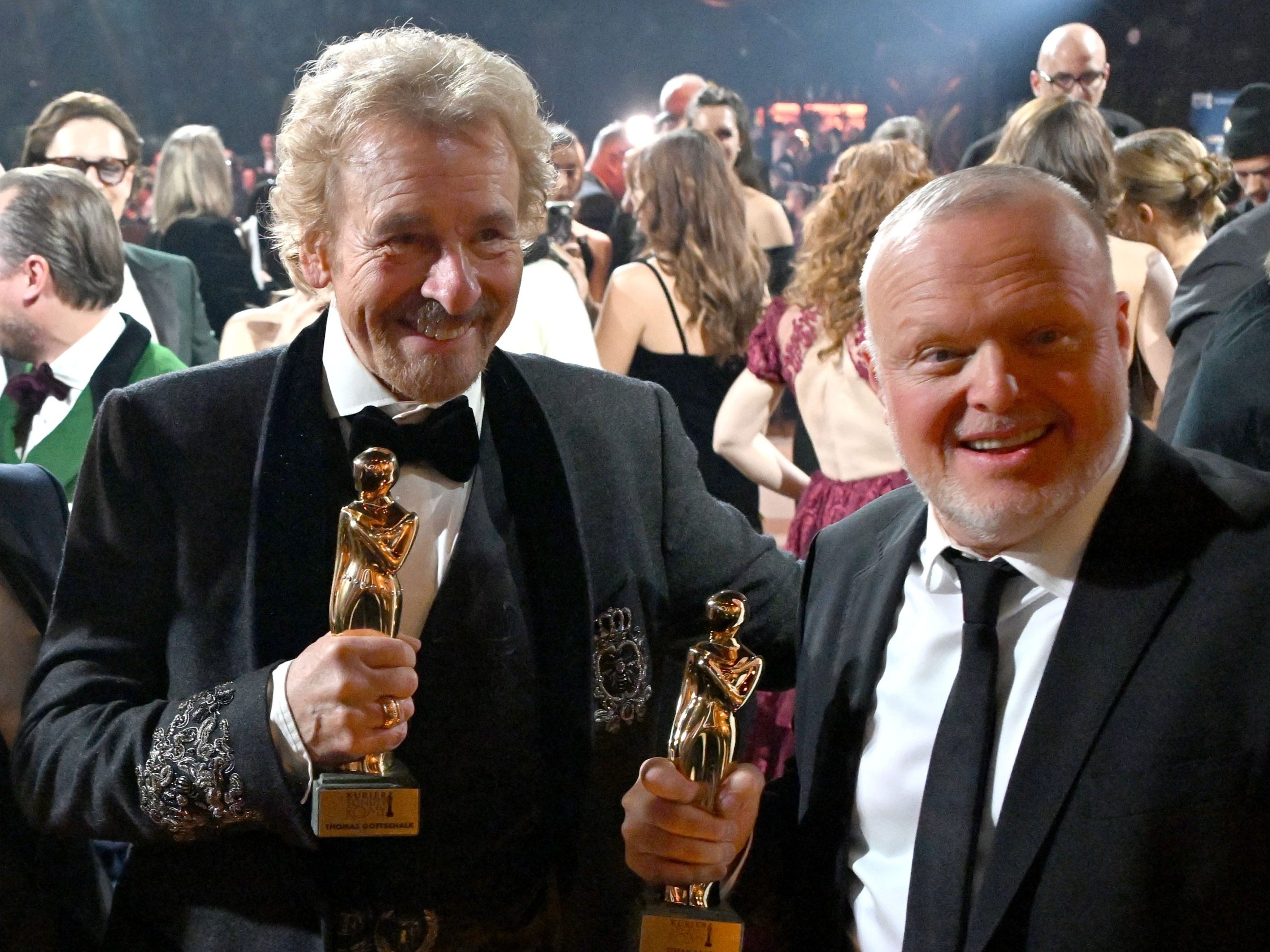 Thomas Gottschalk erhält Diamant-Romy – und sorgt für Irritation.