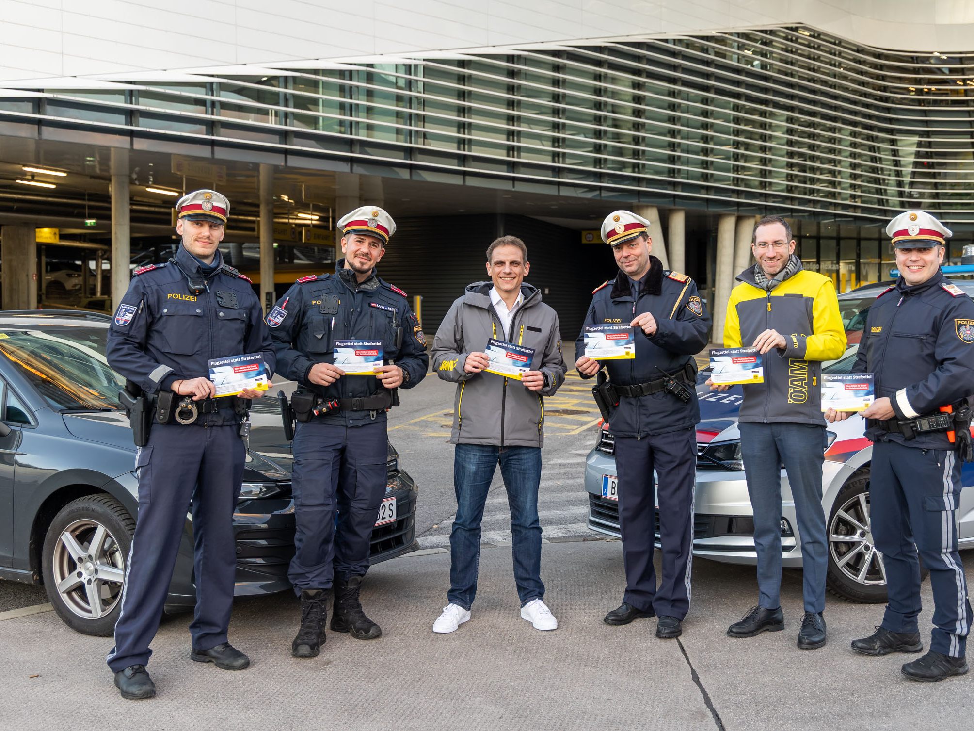 "Licht-Aktion" für mehr Sichtbarkeit auf Wiens Straßen.