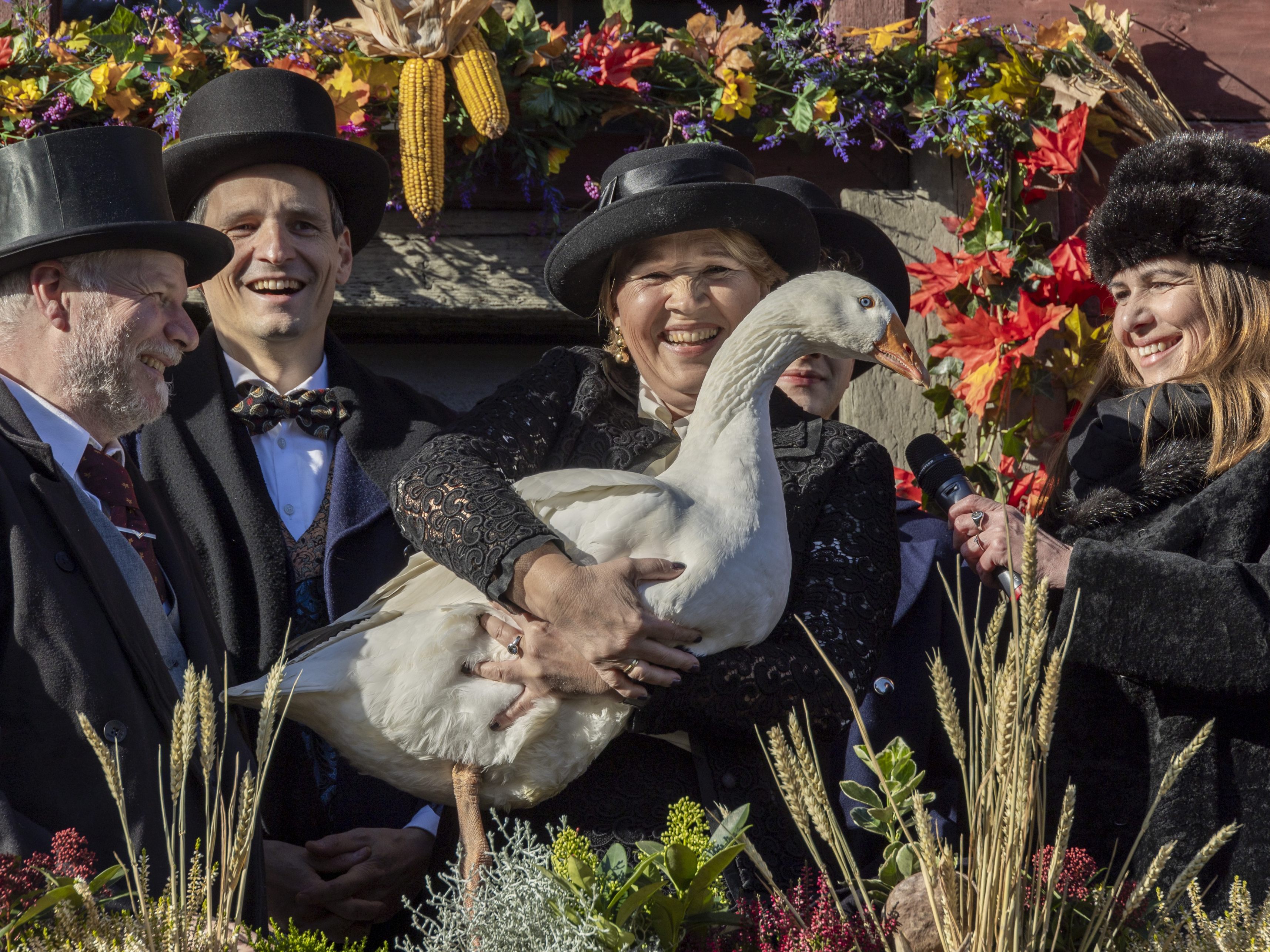 Im letzten Jahr war noch Andrea Kaufmann als Stadtchefin auf dem Dornbirner Martinimarkt für die Eröffnung zuständig.