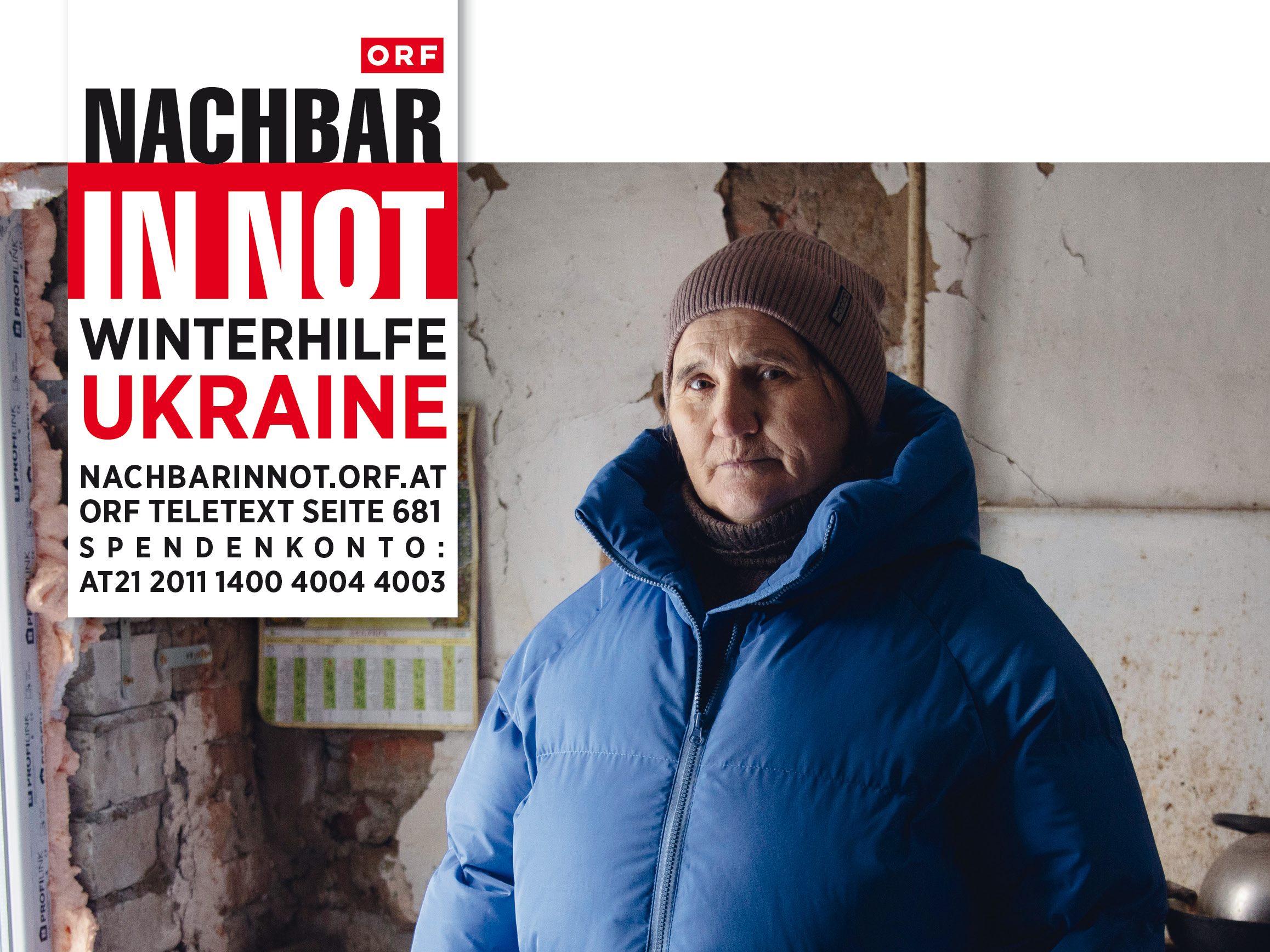 Nachbar in Not sammelt Geld für die Betroffenen des russischen Angriffskriegs in der Ukraine.