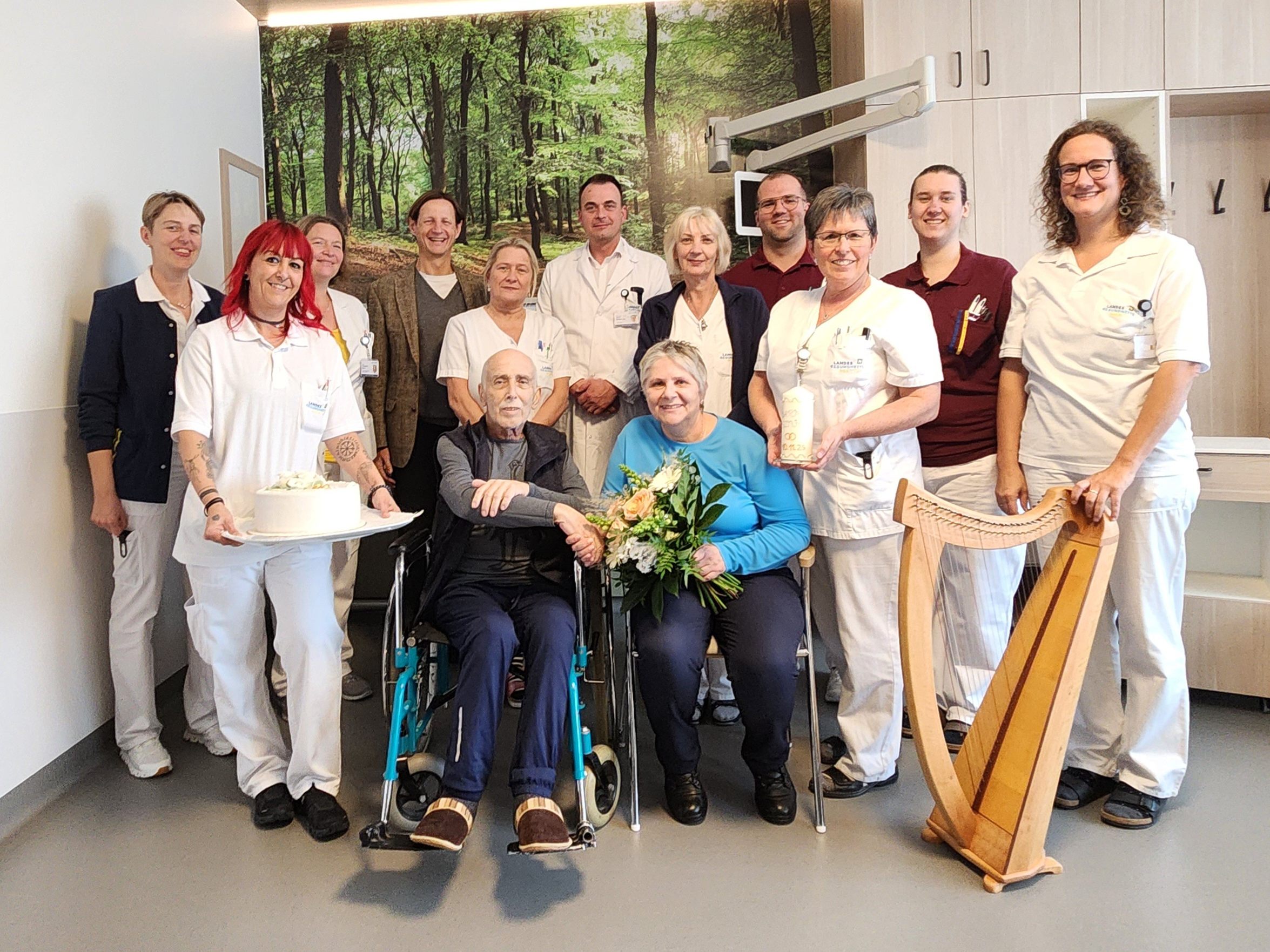 In Niederösterreich wurde auf einer Palliativstation Hochzeit gefeiert.