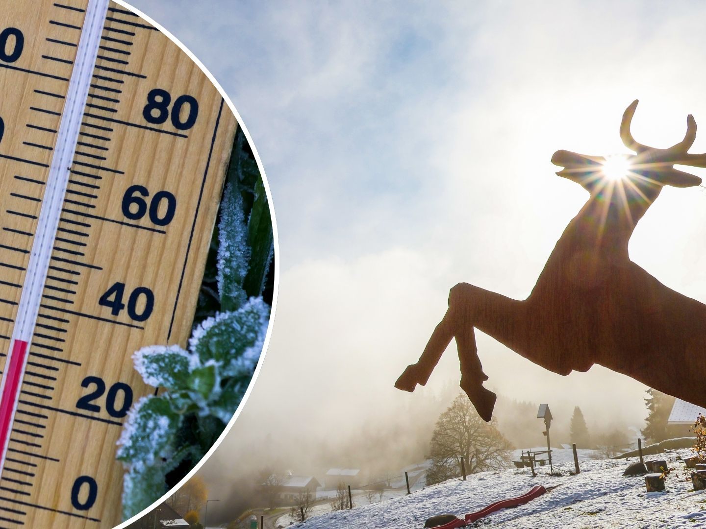 Kaum Sonne, viel Frost: Wetter bleibt winterlich