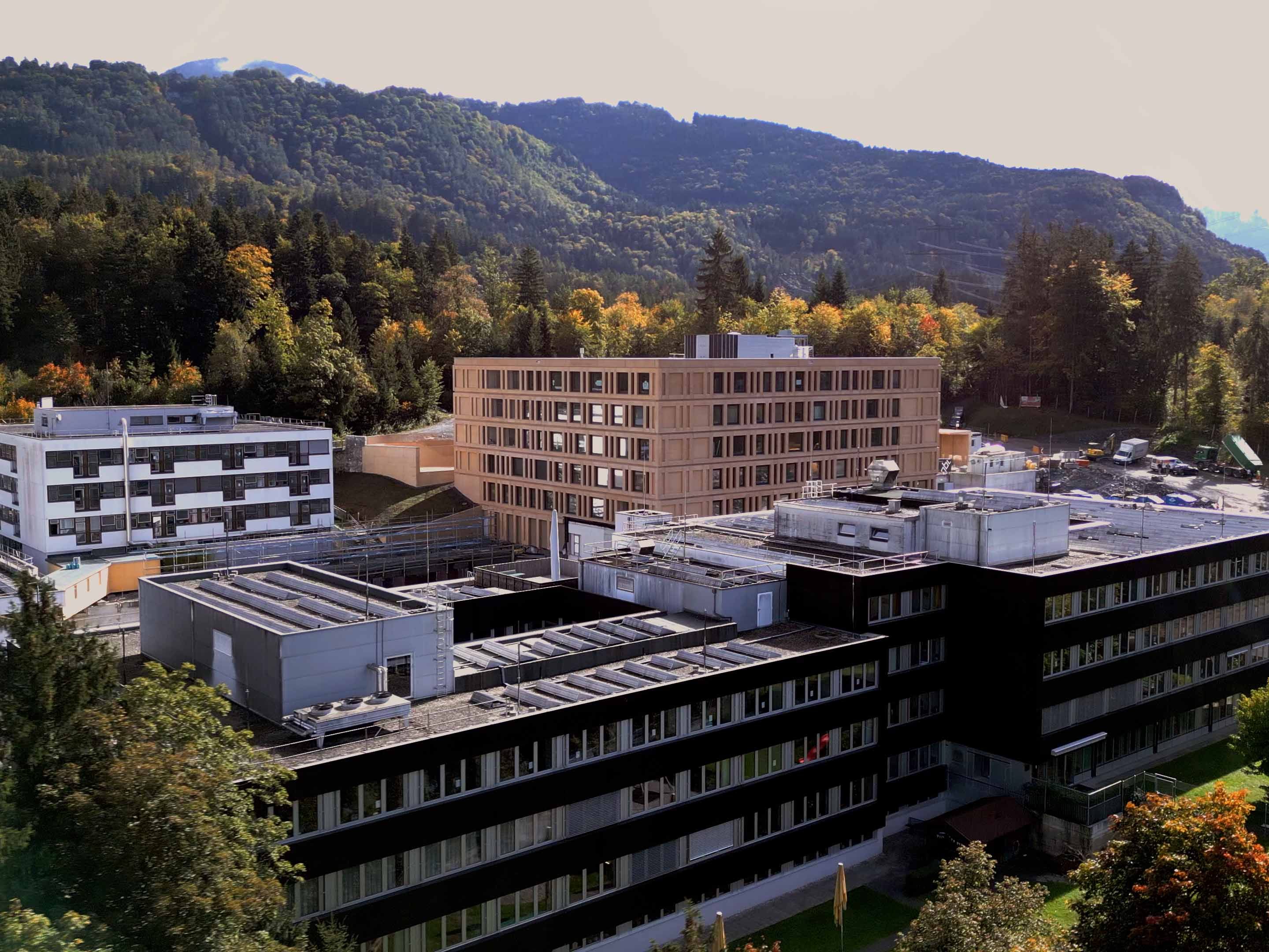 Neubau der Erwachsenenpsychiatrie LKH Rankweil.