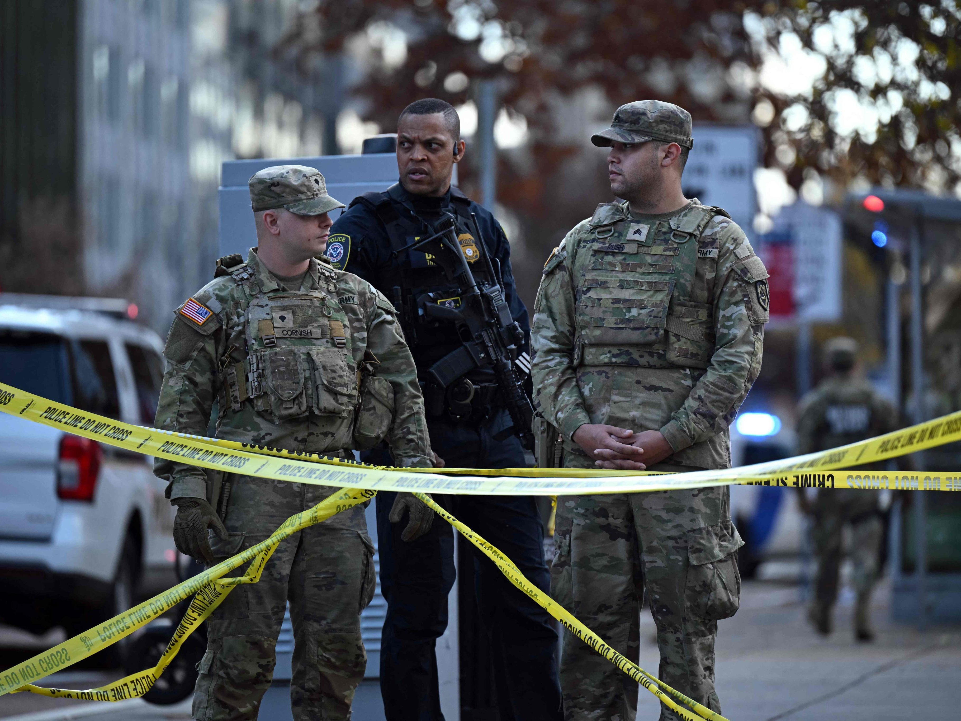 Schüsse in Washington - Präsident Trump befindet sich derzeit wegen Thanksgiving in Florida.