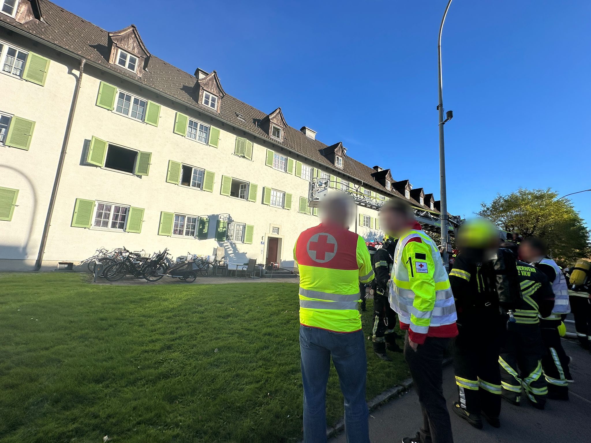 Am Dienstag kam es zu einem Brand in Bregenz.