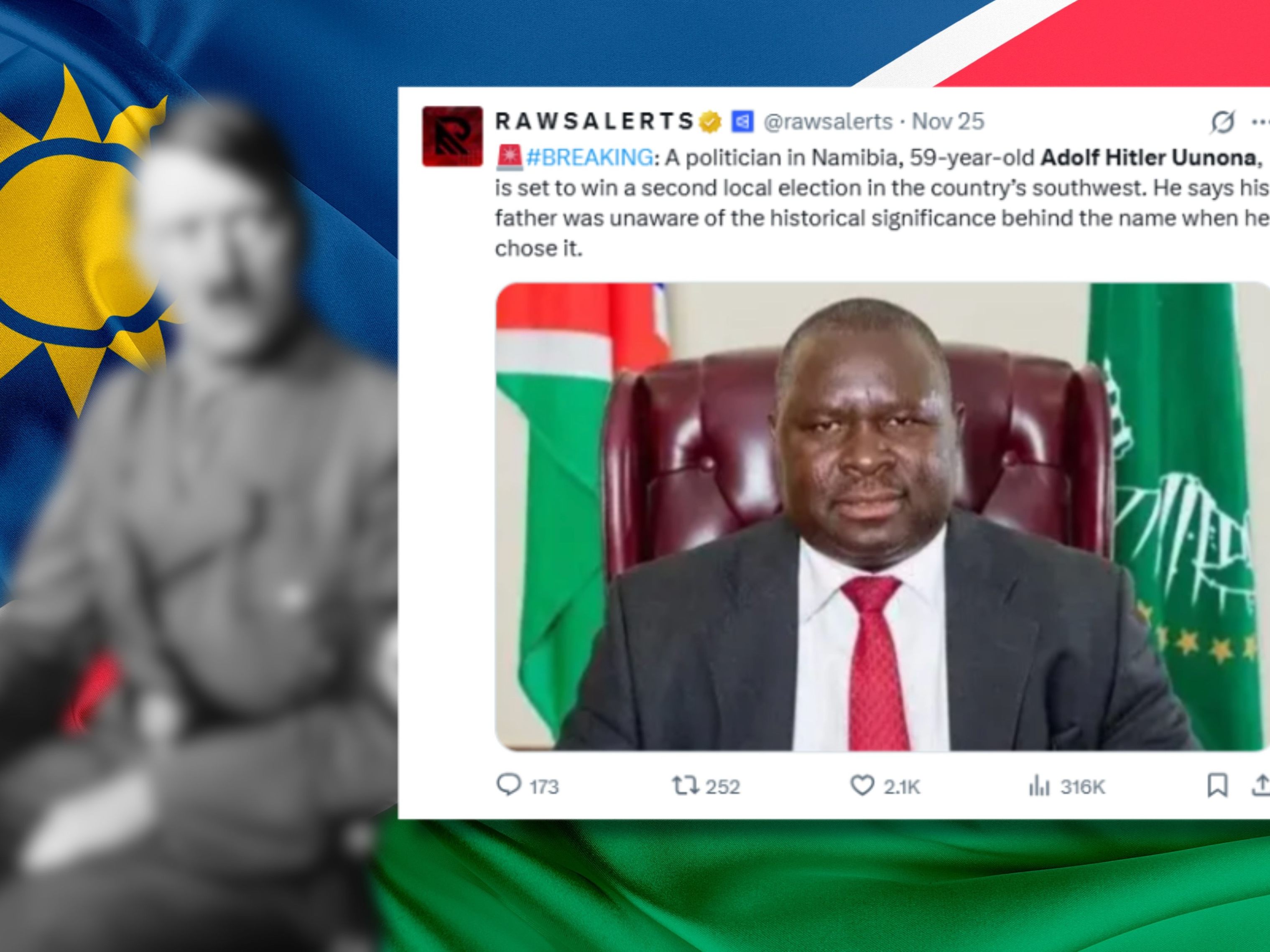 "Ich bin nicht Hitler" – Uunona ändert Namen offiziell