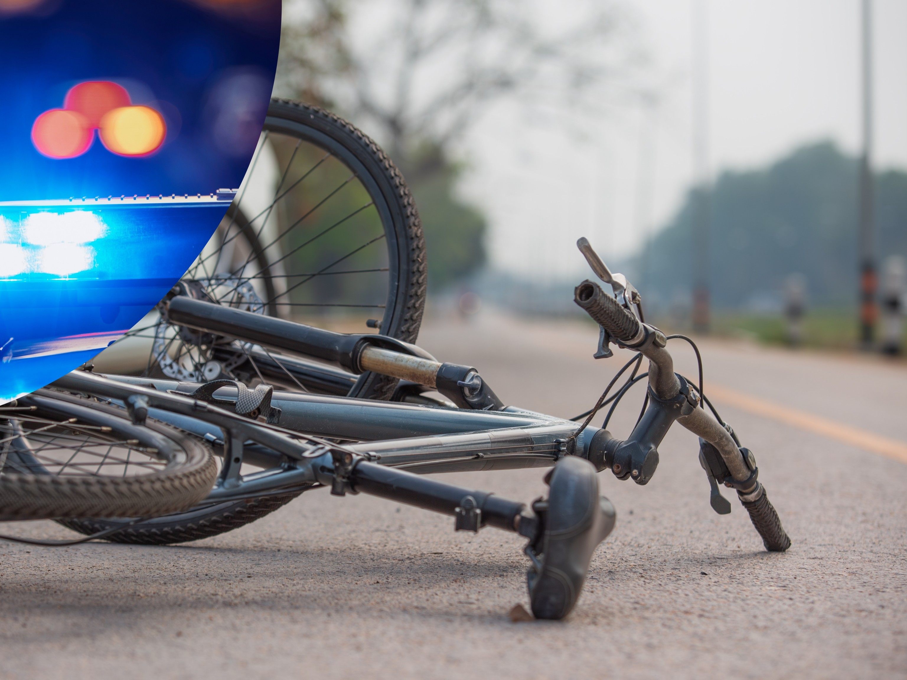Ein unbekannter Radfahrer stößt mit Jugendlichem zusammen und flüchtet.