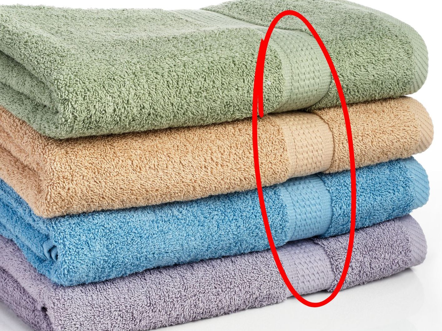 Jeder kennt sie, aber kaum einer weiß, wozu sie da sind: die eng gewebten Streifen an Handtüchern.