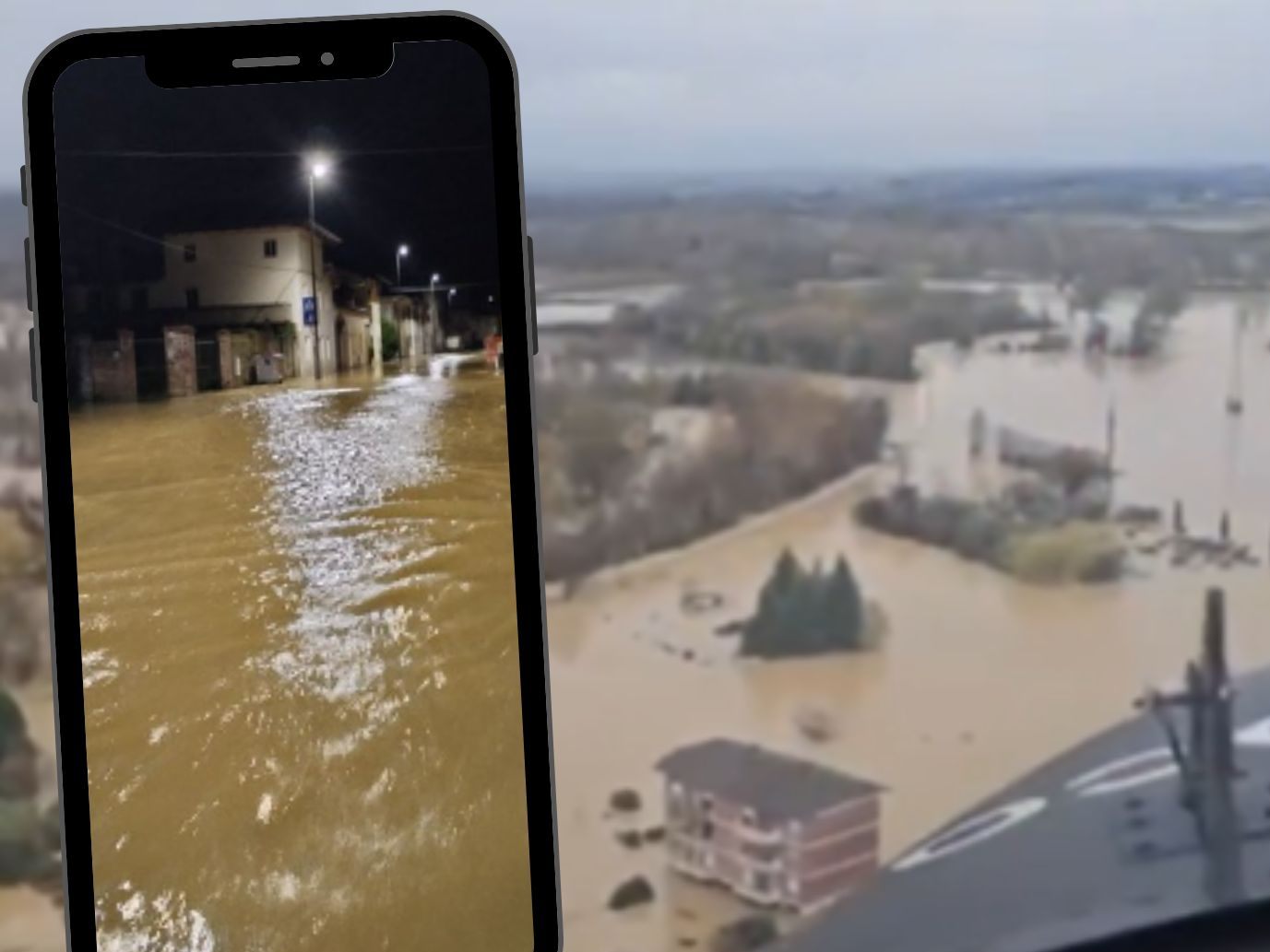 Seit Sonntagabend sorgt das Unwetter in großen Teilen zwischen den Provinzen Udine und Görz für Schäden.