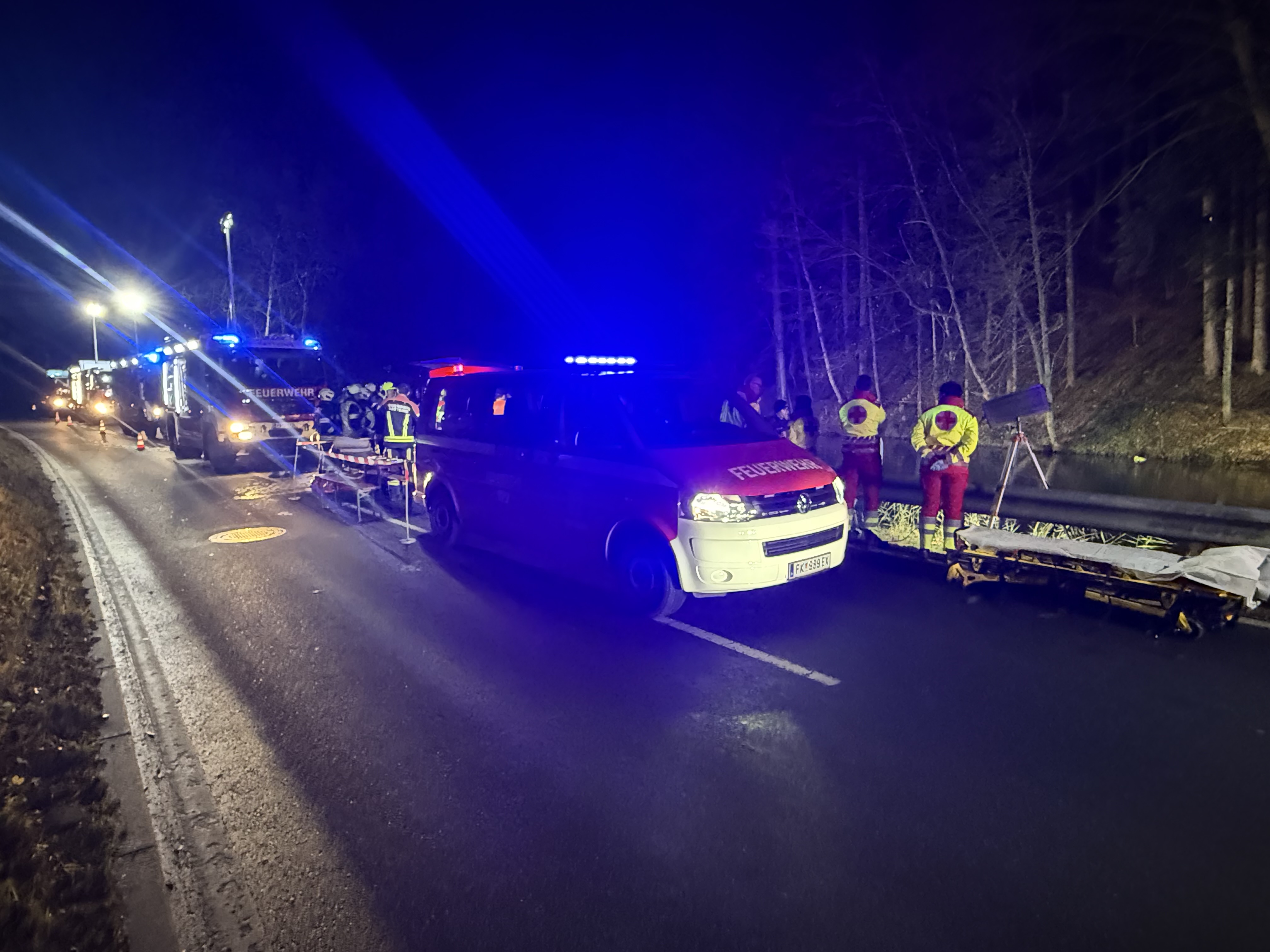 Um 0.25 Uhr ging der Notruf ein.