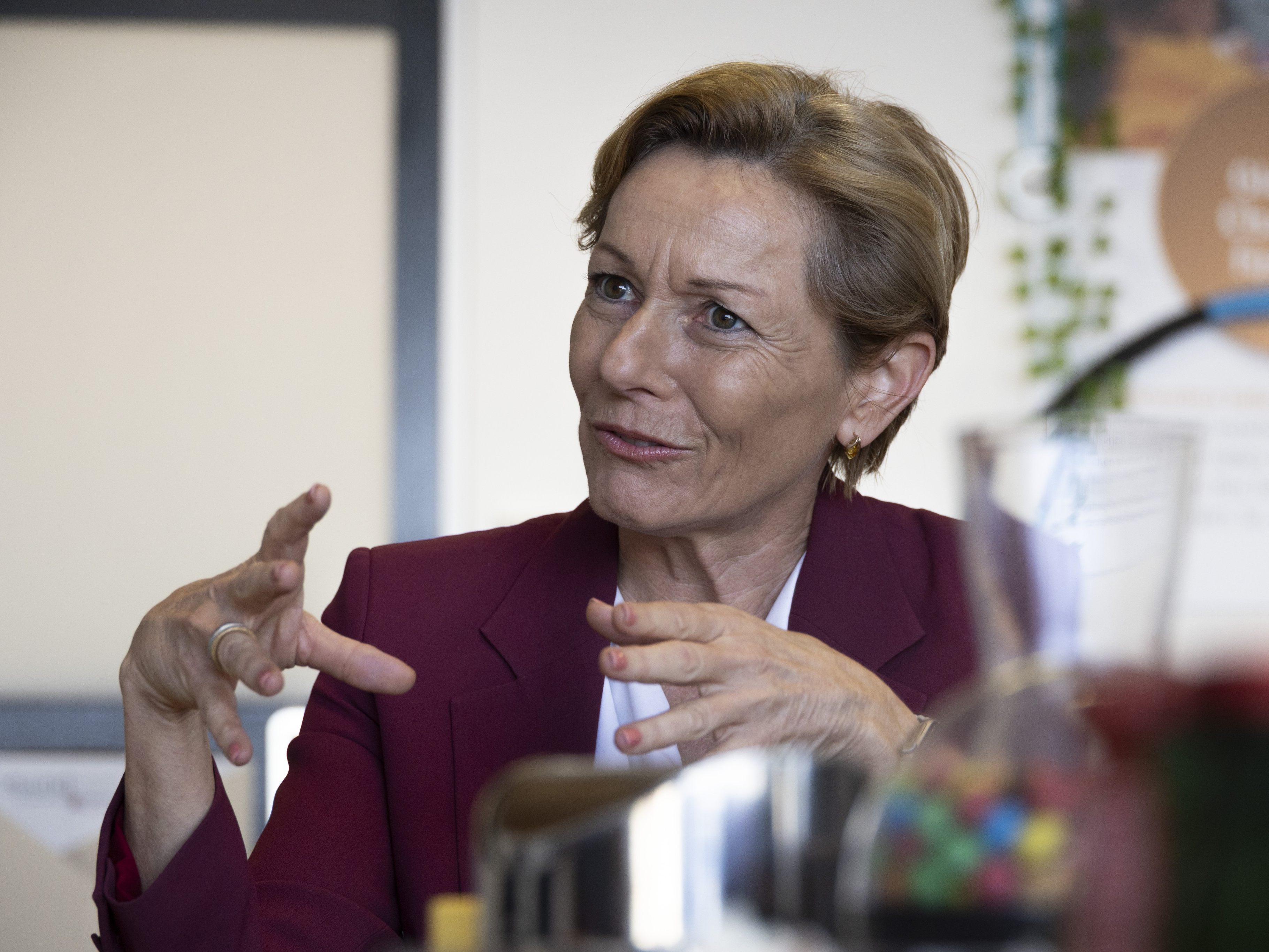 Rüscher erläutert im VN-Interview die Gründe für die Zusammenlegungen.