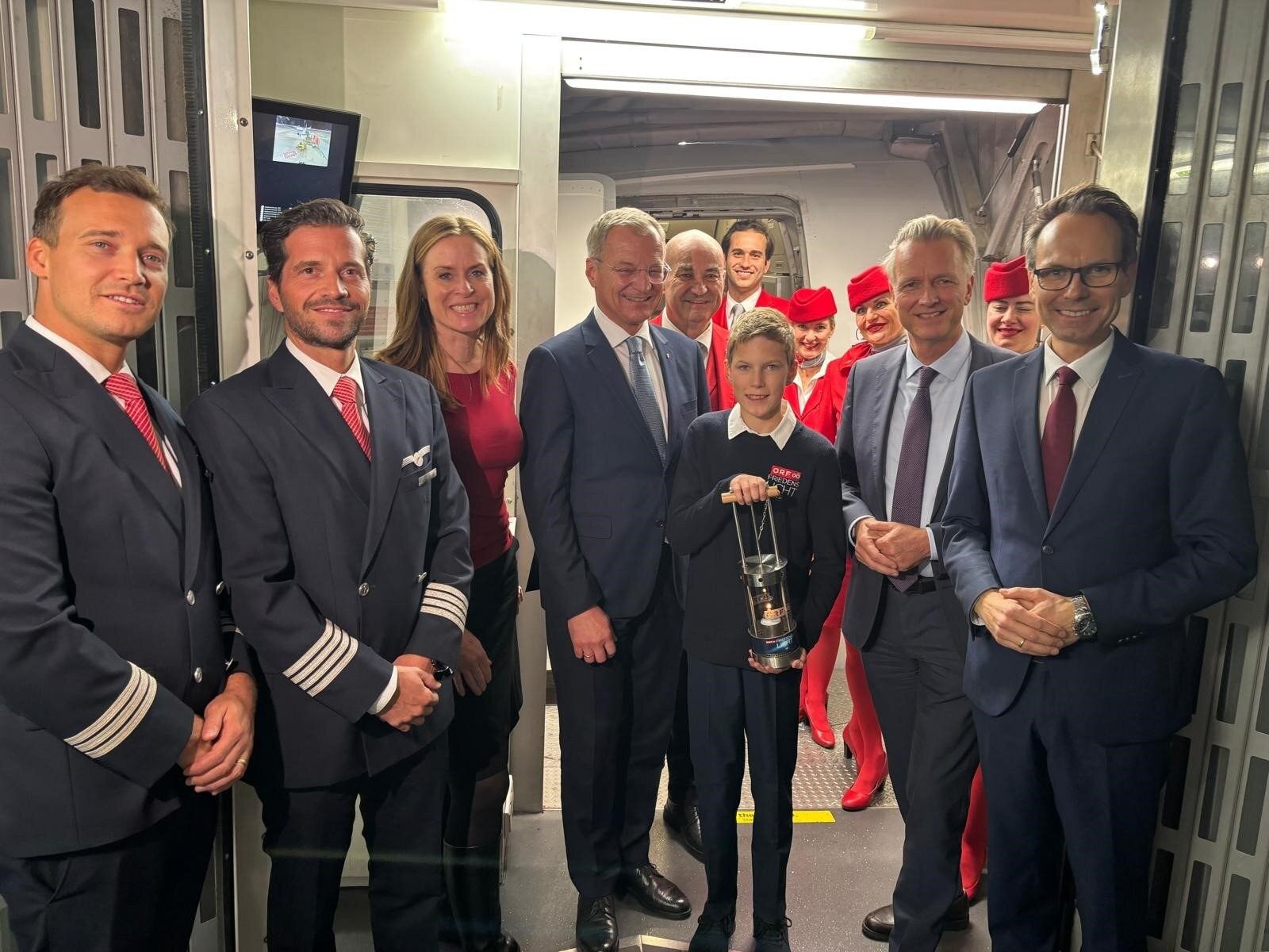 Das ORF-Friedenslicht aus Bethlehem ist in Österreich angekommen.