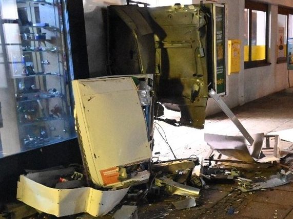 Zwei Zigarettenautomaten wurden in Wien gesprengt.