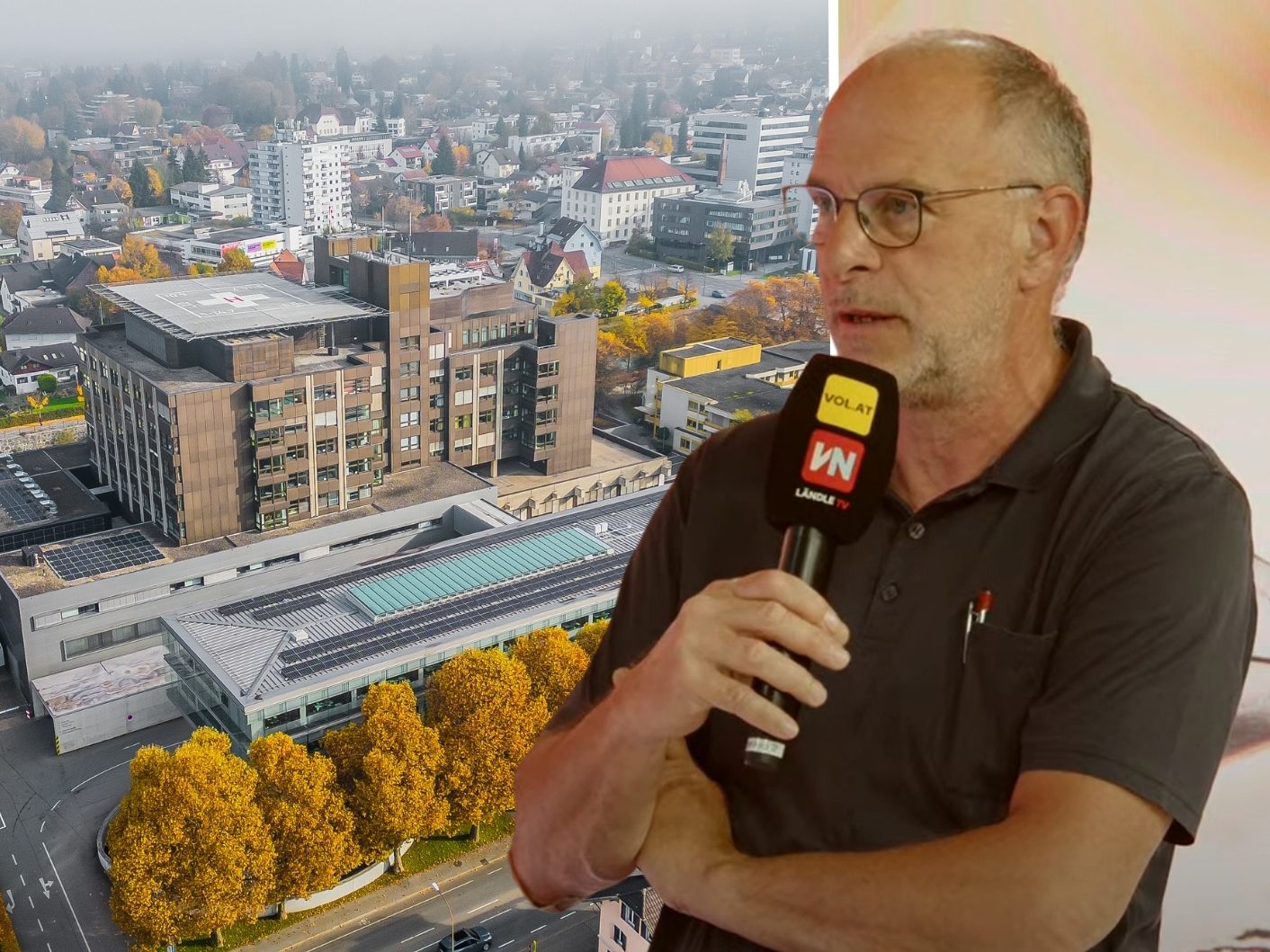 Die Patientenanwaltschaft unterstützt die Pläne für den Vorarlberger Spitalscampus. Im Bild: Patientenanwalt Alexander Wolf.