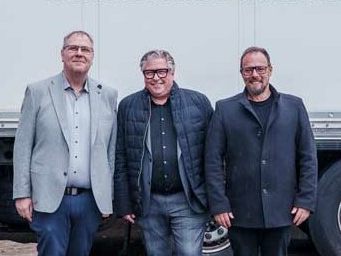 (v.l.): Günther Reis, Mario Greilach und Collini-CTO Martin Netzer.