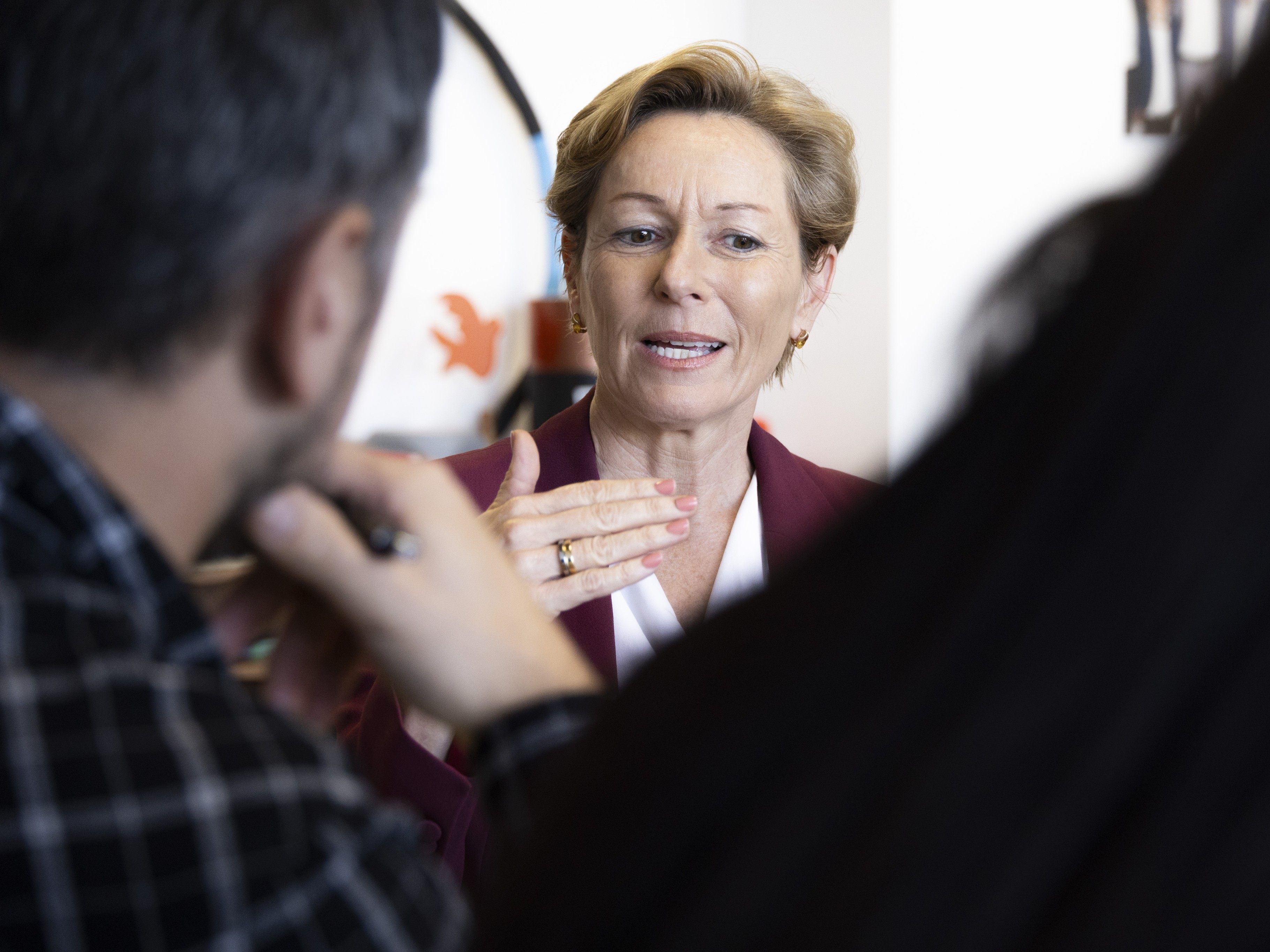 Martina Rüscher im großen VN-Interview.