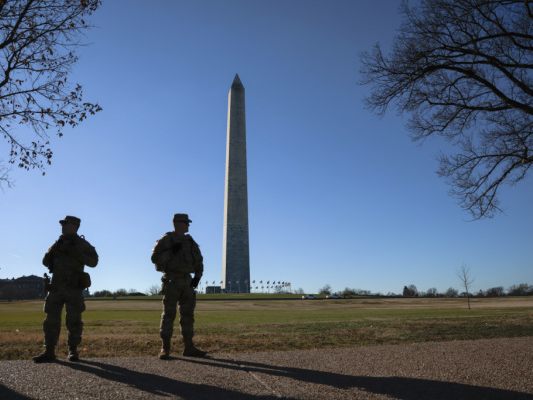 Sicherheitskräfte in Washington