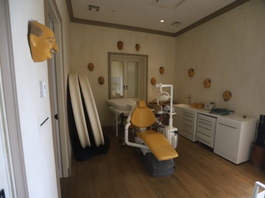 Zahnarztstuhl in der Villa