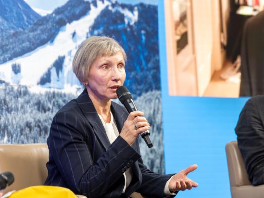Marina Litwinenko beim Europäischen Mediengipfel in Seefeld