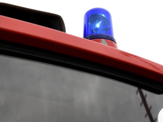 Die Feuerwehr stand nach dem Felssturz im Einsatz