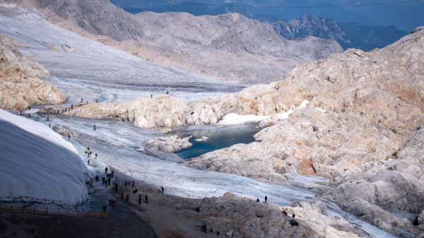Der Klimawandel lässt die Gletscher verschwinden