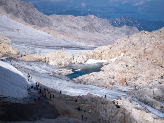 Der Klimawandel lässt die Gletscher verschwinden